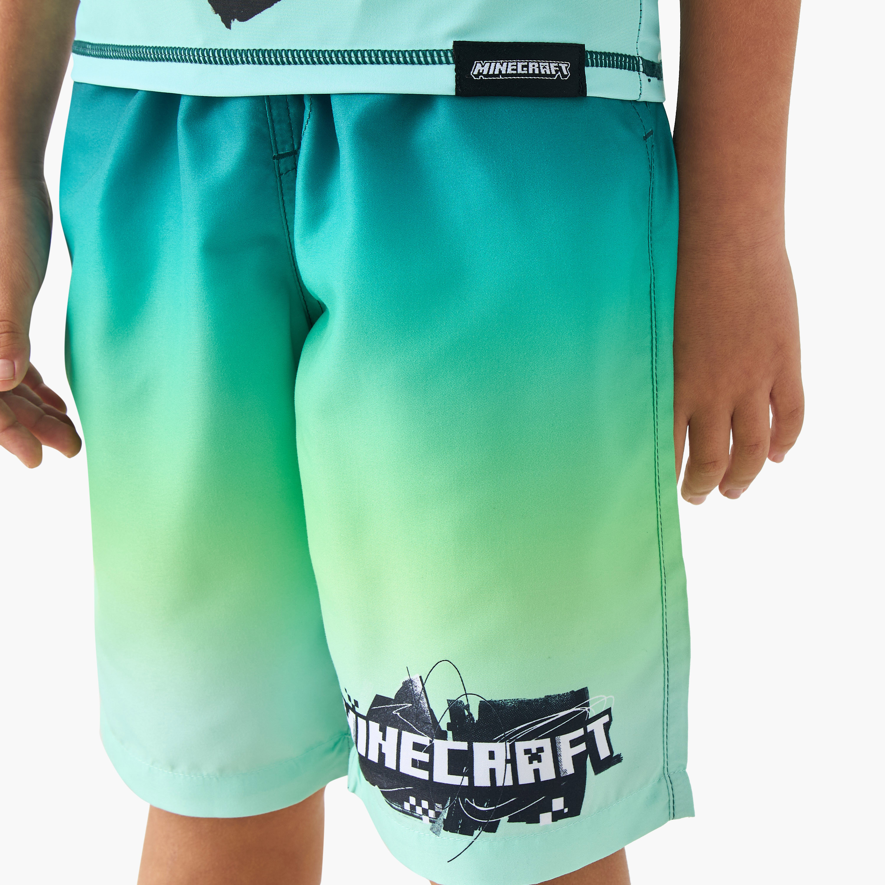 طقم تيشيرت وشورت سباحة بطبعات-boys-clothing-sportswear-swimwear-image-4