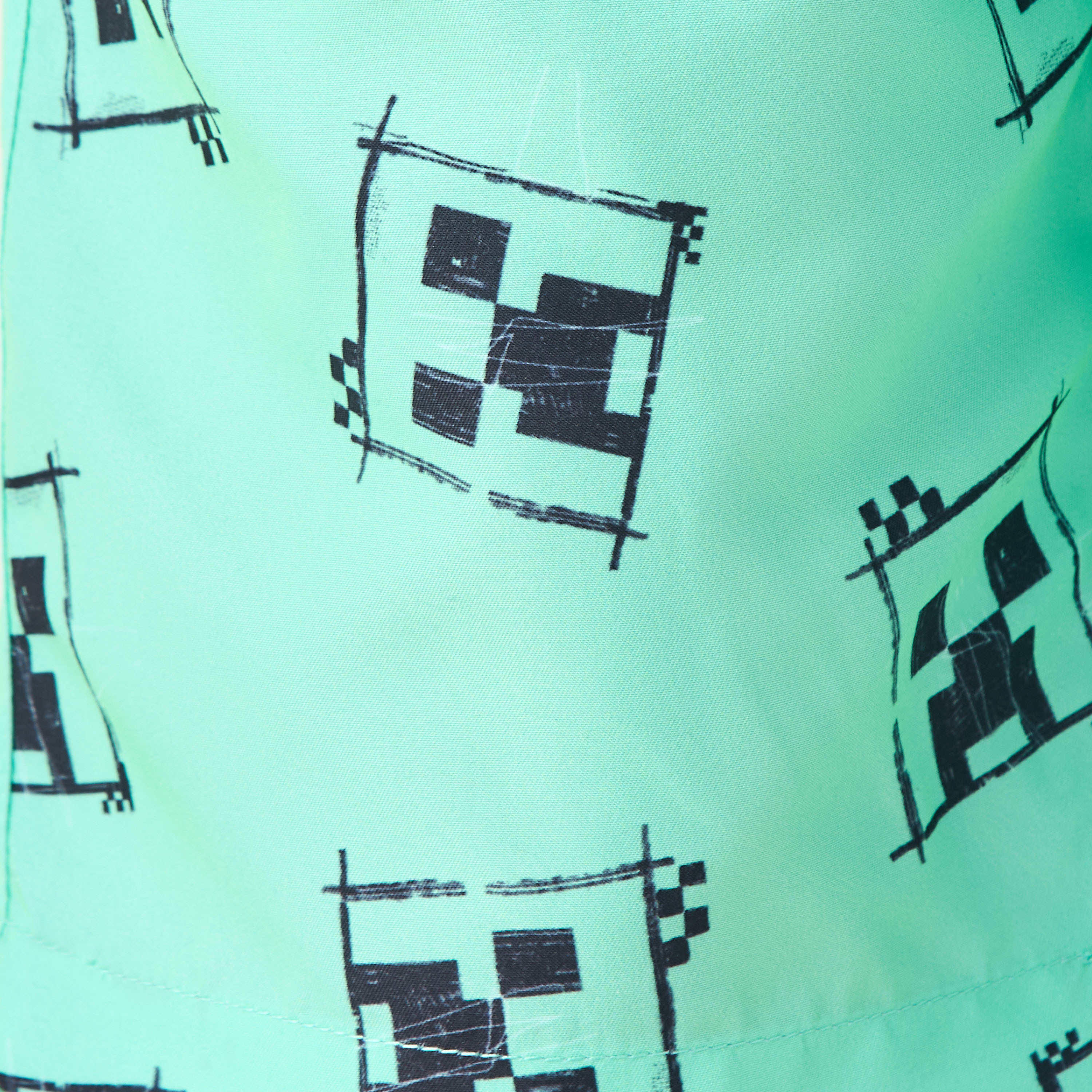 Minecraft Print Swim Shorts with Drawstring Closure-sports-boys-clothing-swimwear-image-5