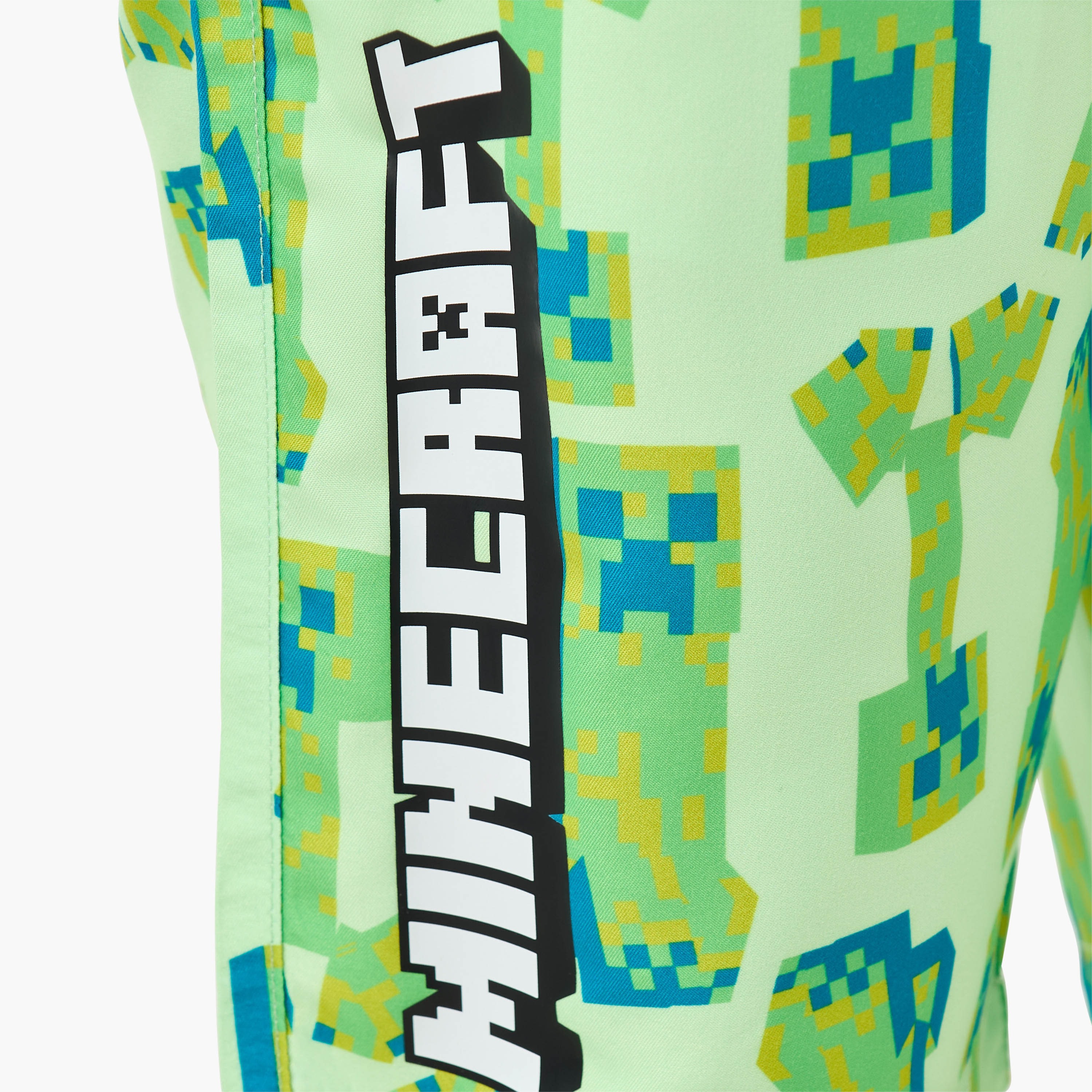 شورت سباحة برباط إغلاق وجيوب وطبعات-sports-boys-clothing-swimwear-image-1