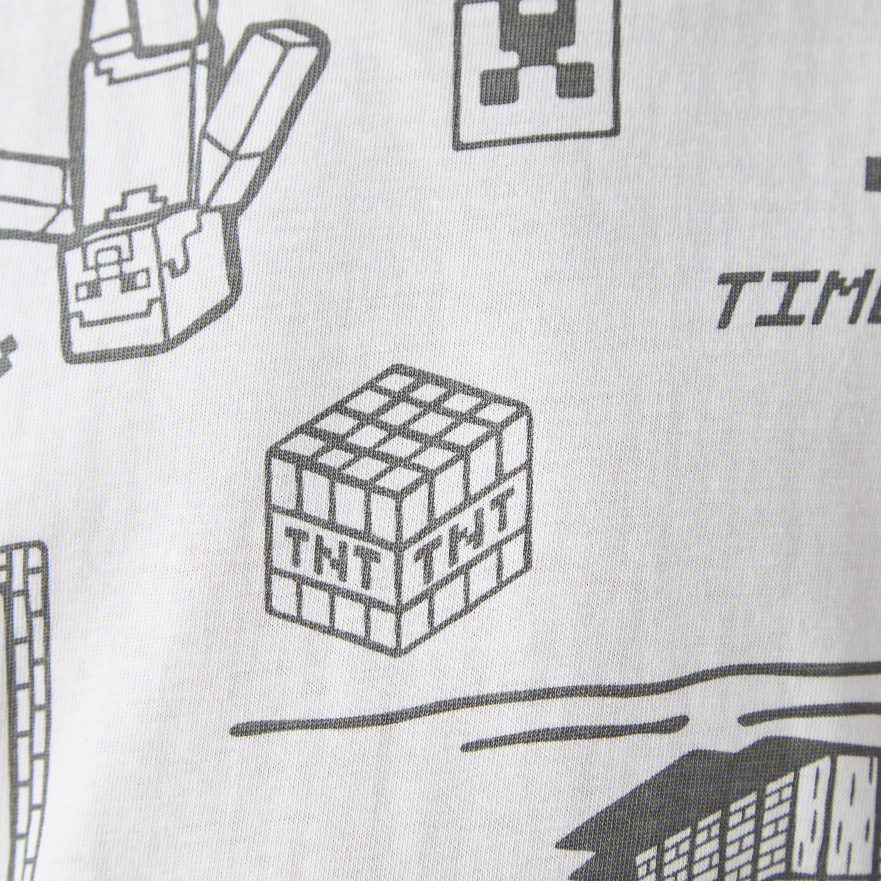 Minecraft Printed T-shirt with Short Sleeves-boys-clothing-tshirtsandpolos-image-5