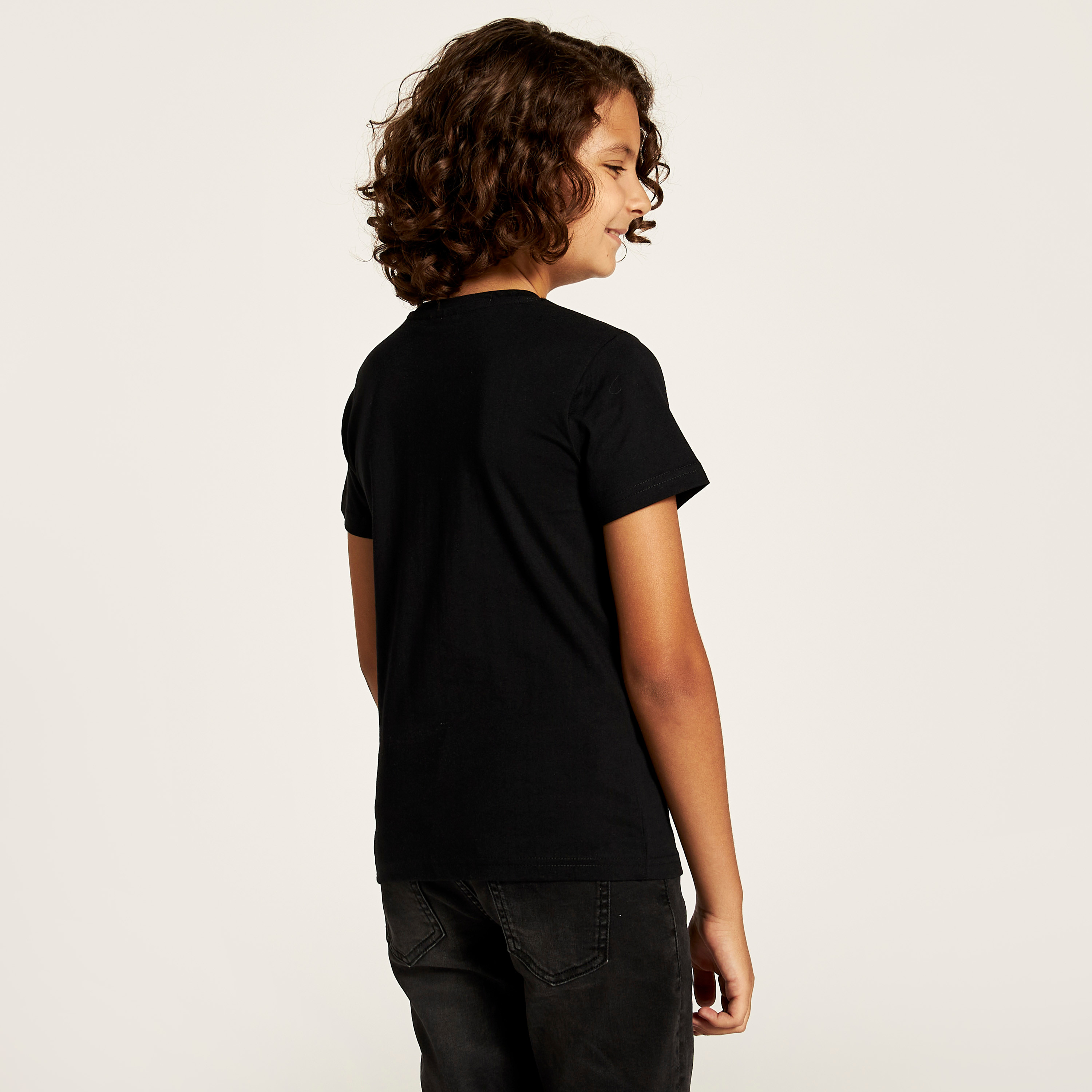 تيشيرت بياقة ضيّقة وأكمام قصيرة وطبعات من أكس بوكس-boys-clothing-tshirtsandpolos-image-4