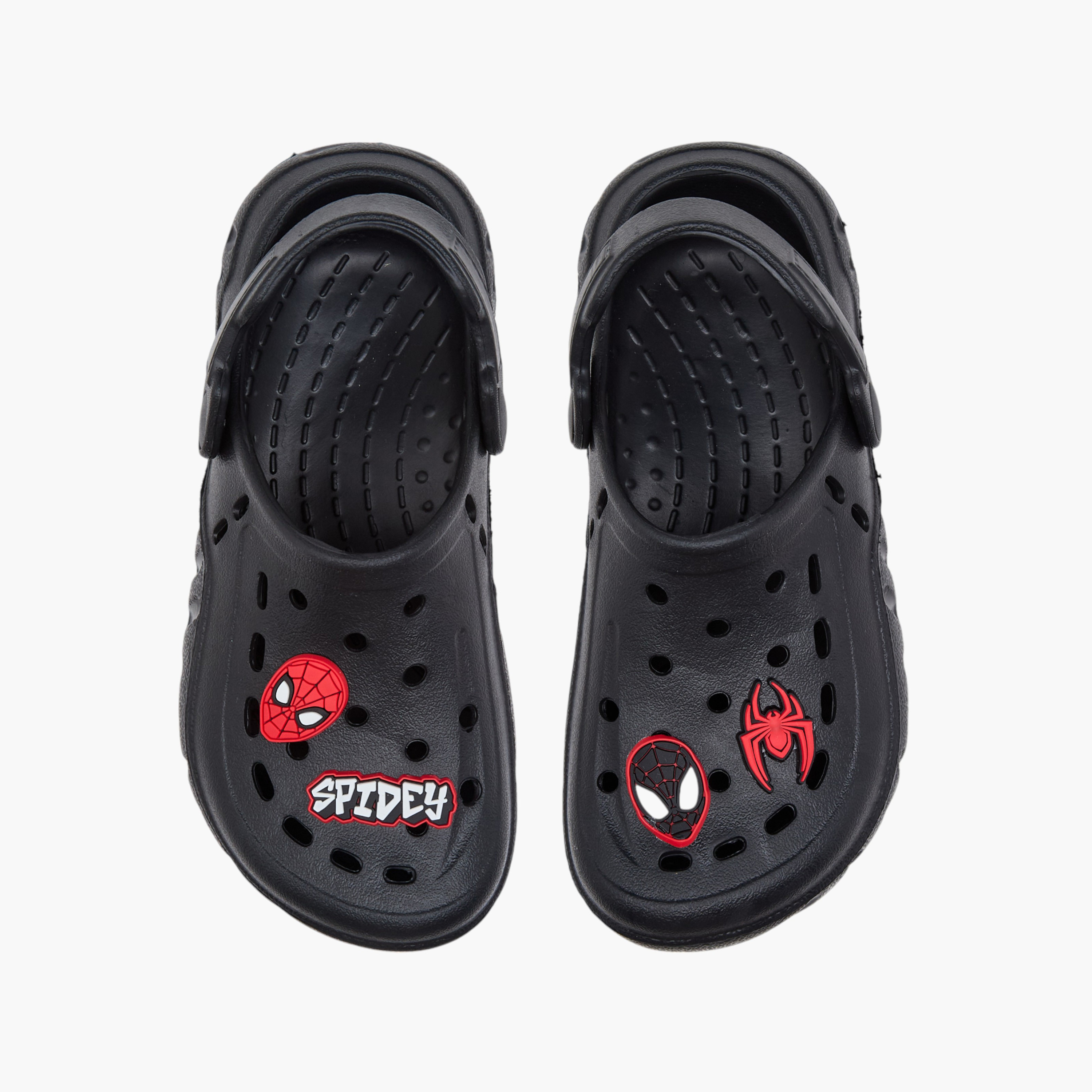 Spider-Man Applique Clogs with Backstrap-boys-shoes-sandals-image-1