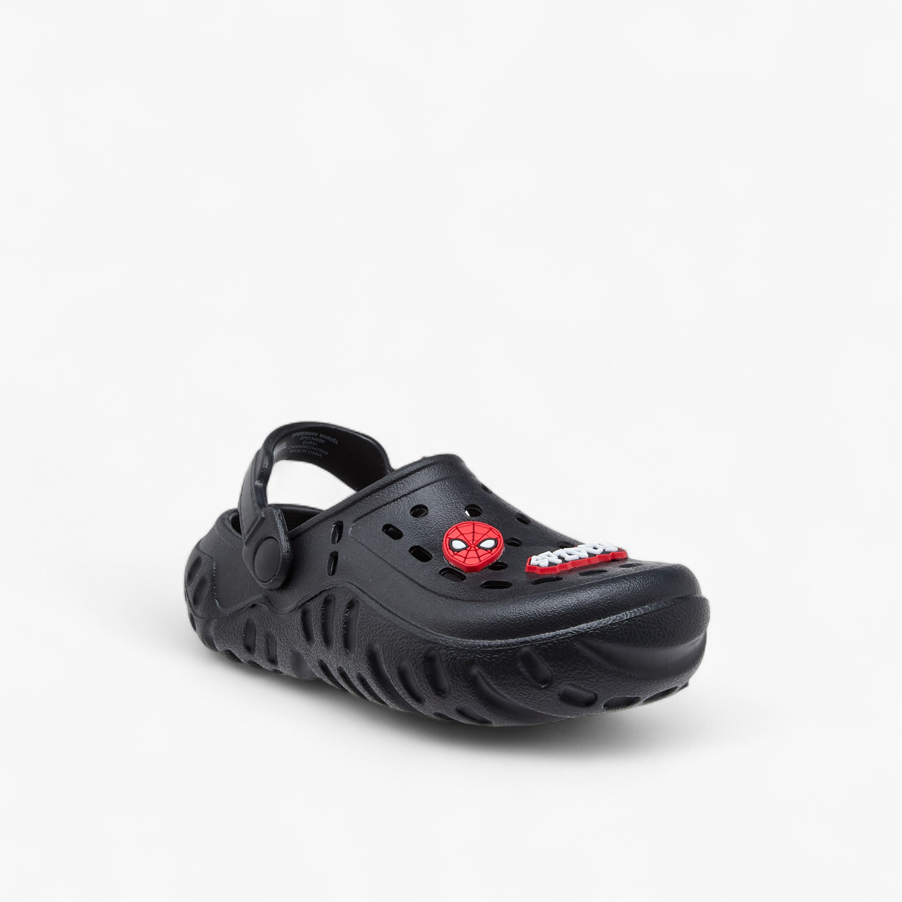 Spider-Man Applique Clogs with Backstrap-boys-shoes-sandals-image-2