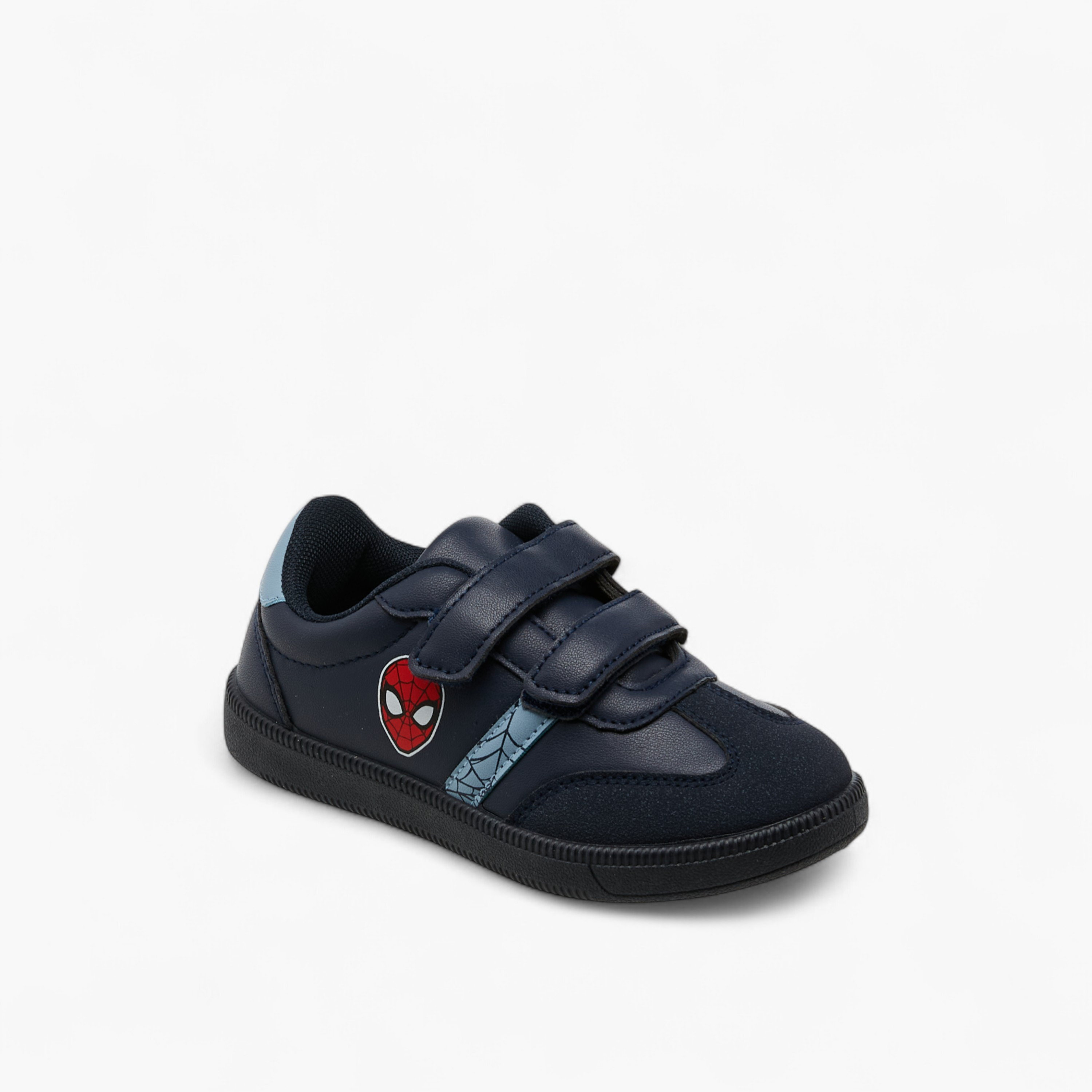 Marvel Spider-Man Print Sneakers with Hook and Loop Closure-boys-shoes-sneakers-image-2