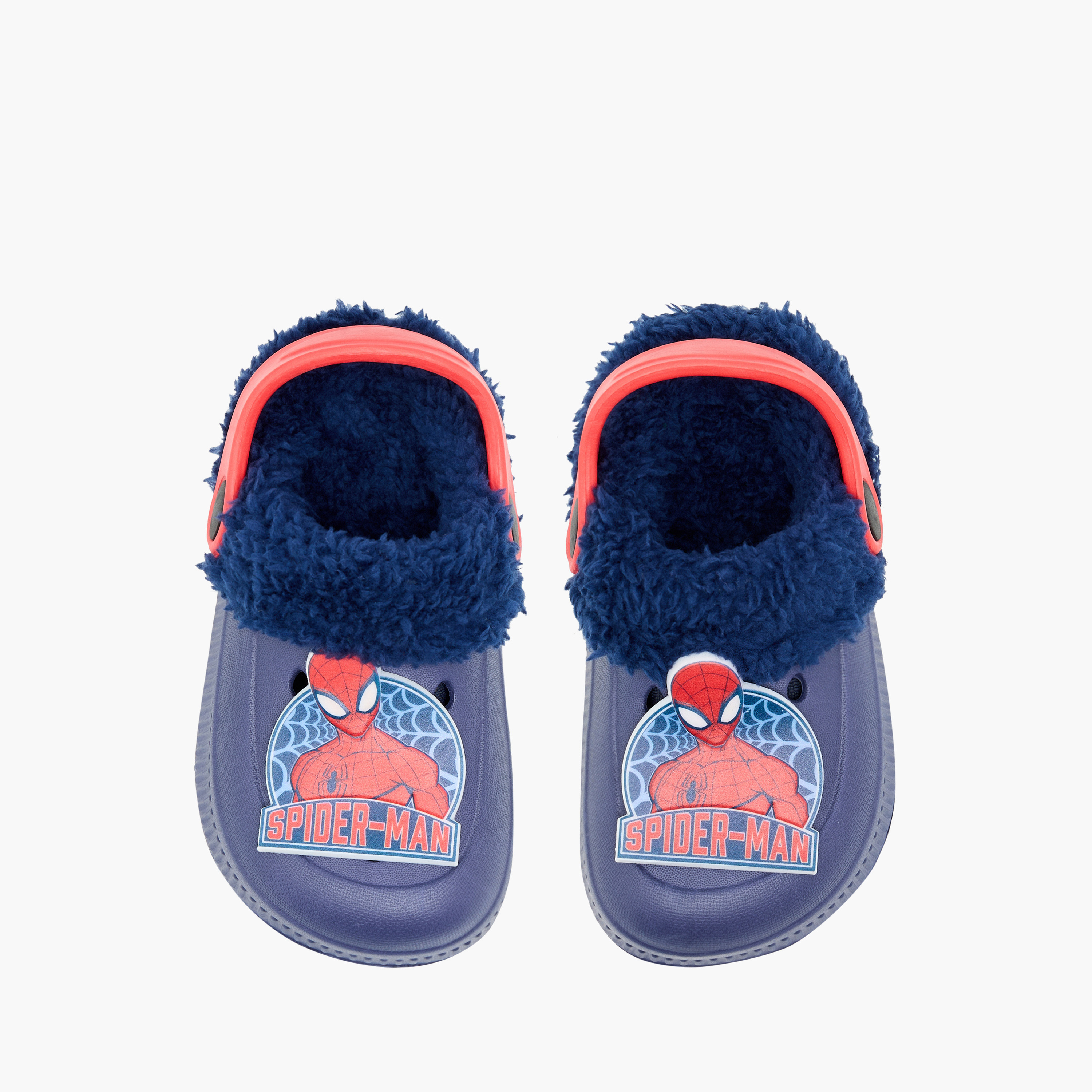 Marvel Spider-Man Applique Clogs with Backstrap-boys-shoes-flipflopsandslides-image-1