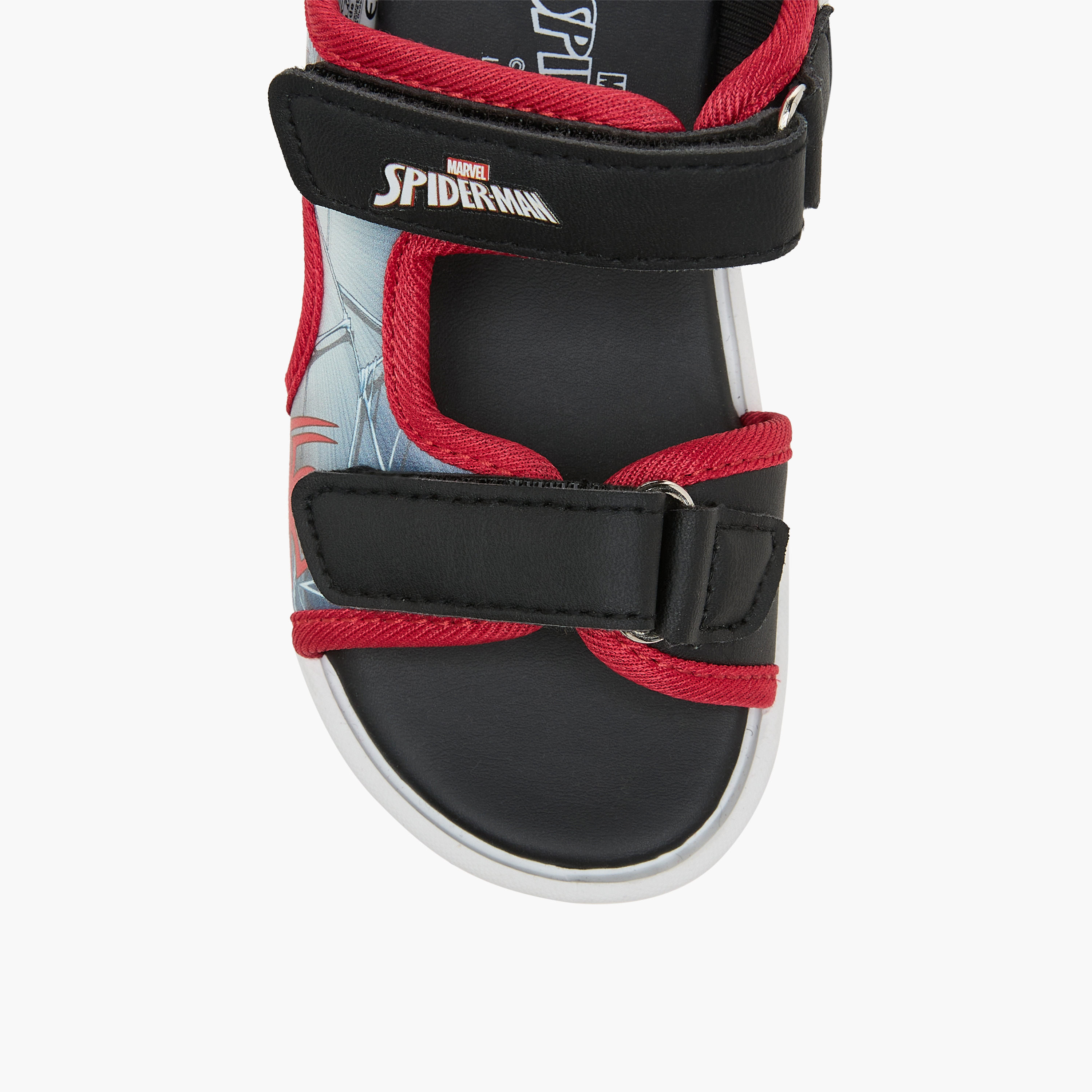 Marvel Boys Spider-Man Print Light-Up Sandals-boys-shoes-sandals-image-3