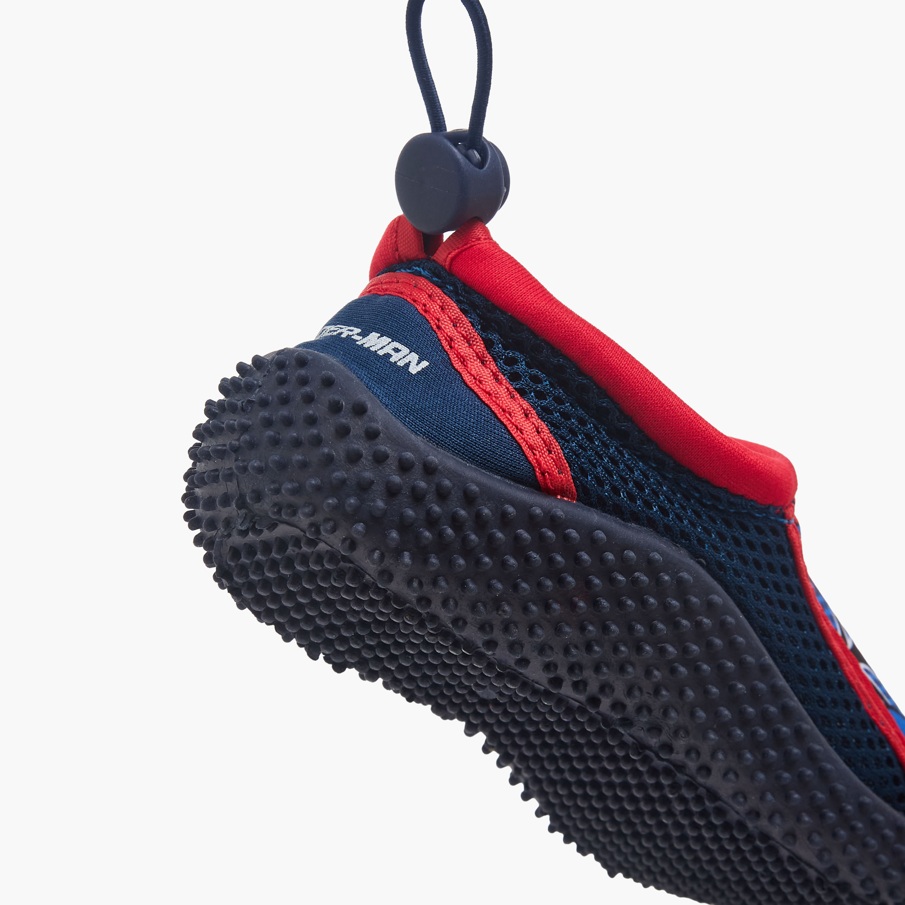 Spider-Man Print Slip-On Pool Shoes-boys-shoes-sneakers-image-5