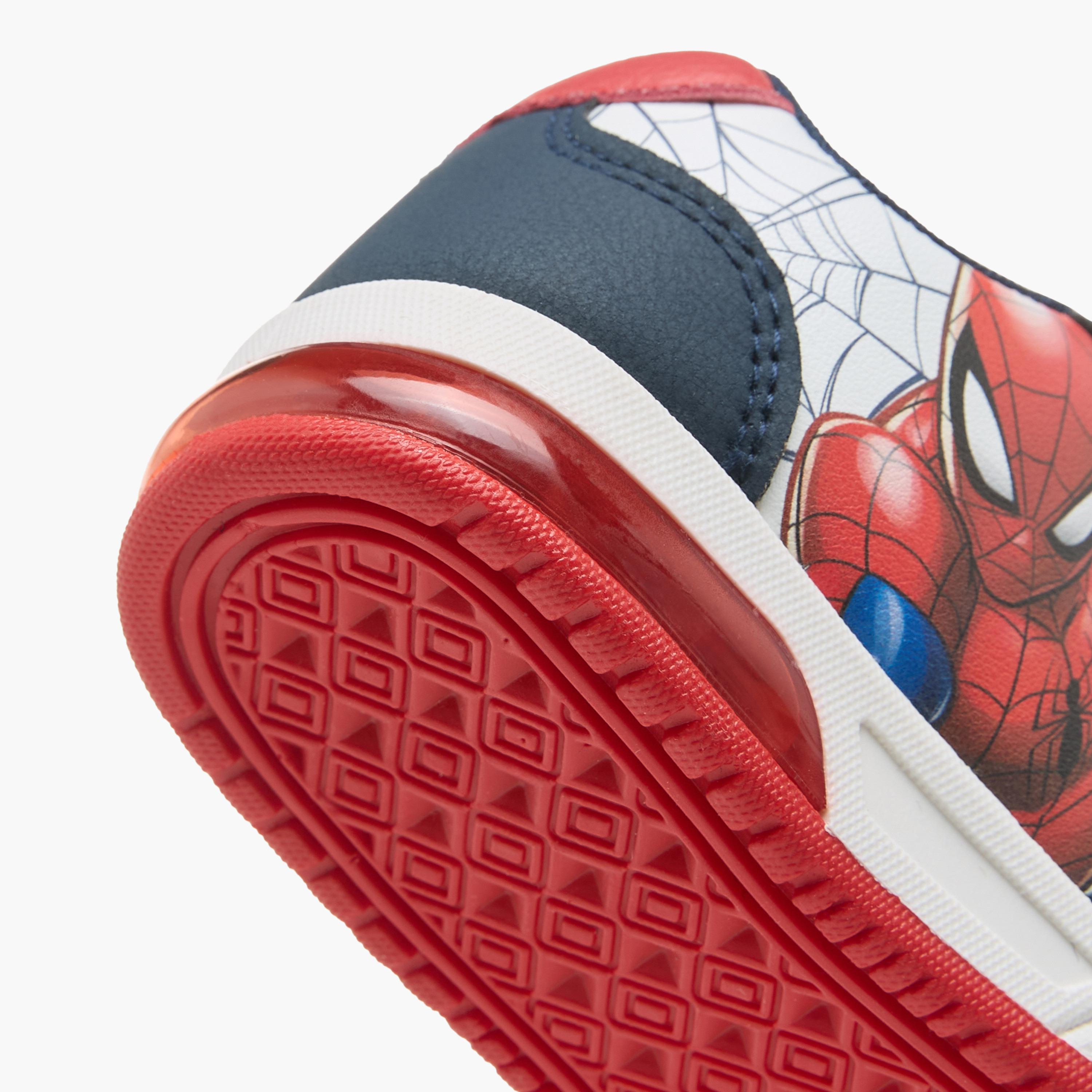 Marvel Boys Spider-Man Print Hook & Loop Sneakers-boys-shoes-sneakers-image-5