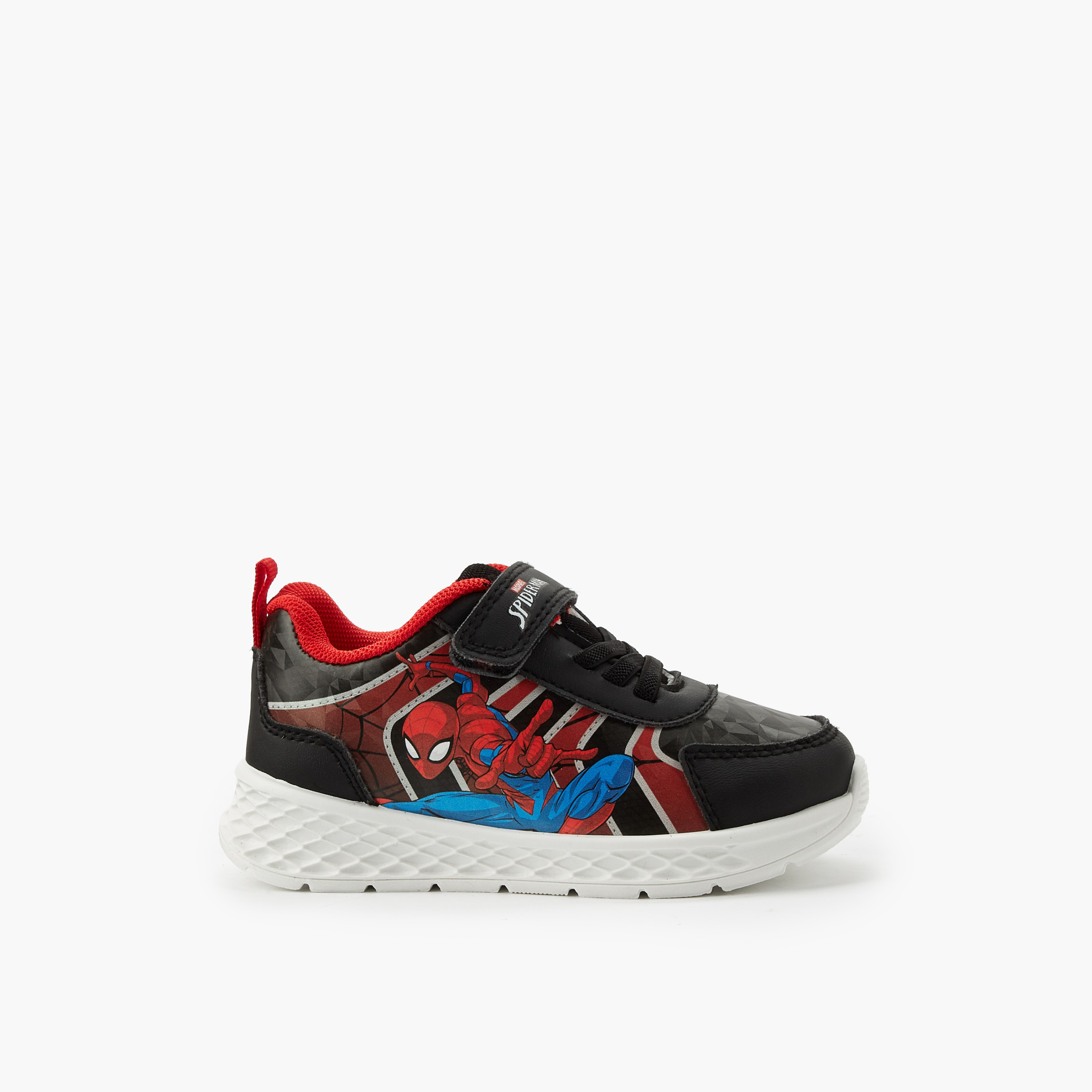 حذاء سنيكرز طول الكاحل بطبعات سبايدرمان للأولاد من مارفل-boys-shoes-sneakers-image-3