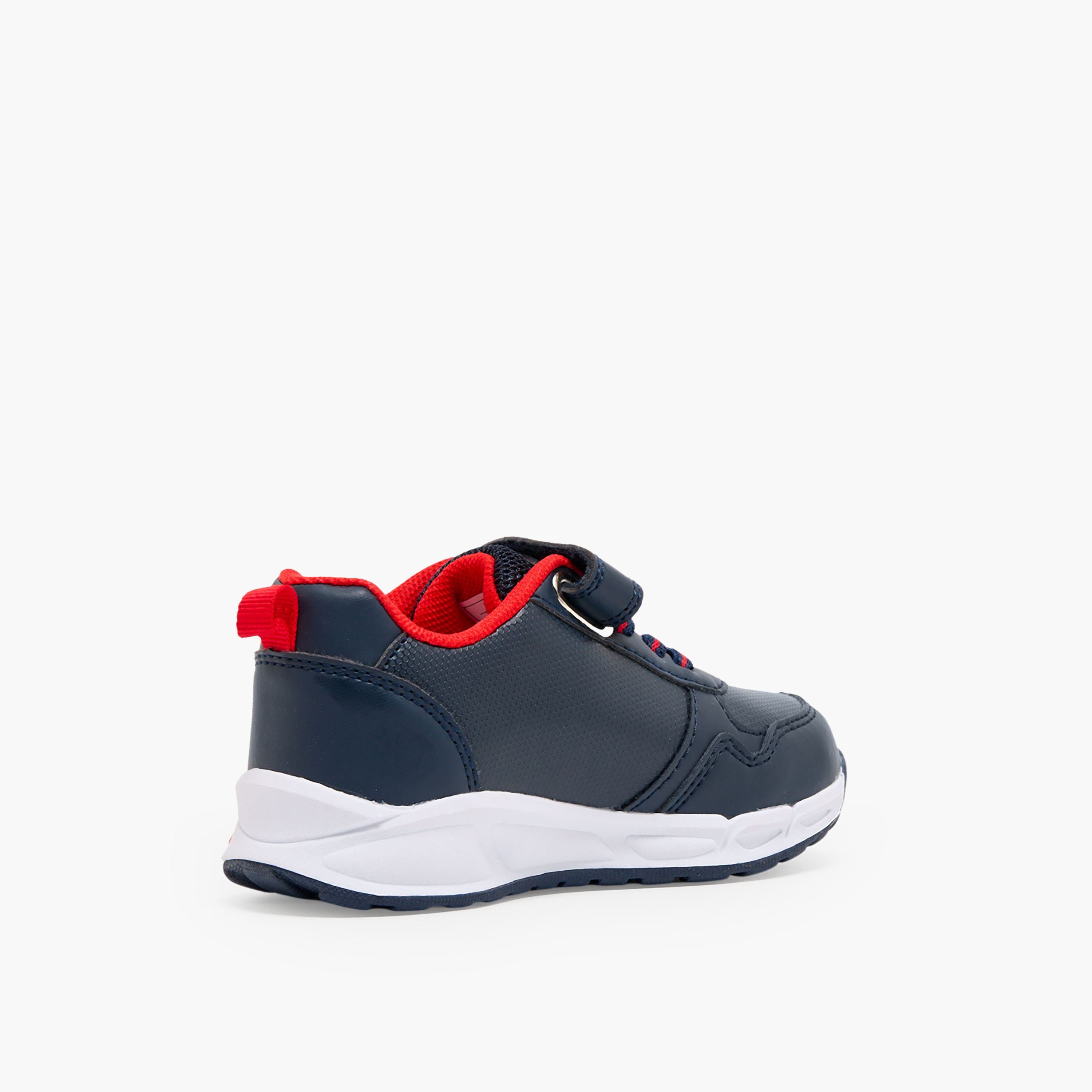 Marvel Boys Spider-Man Print Light-Up Ankle Sneakers-boys-shoes-sneakers-image-6