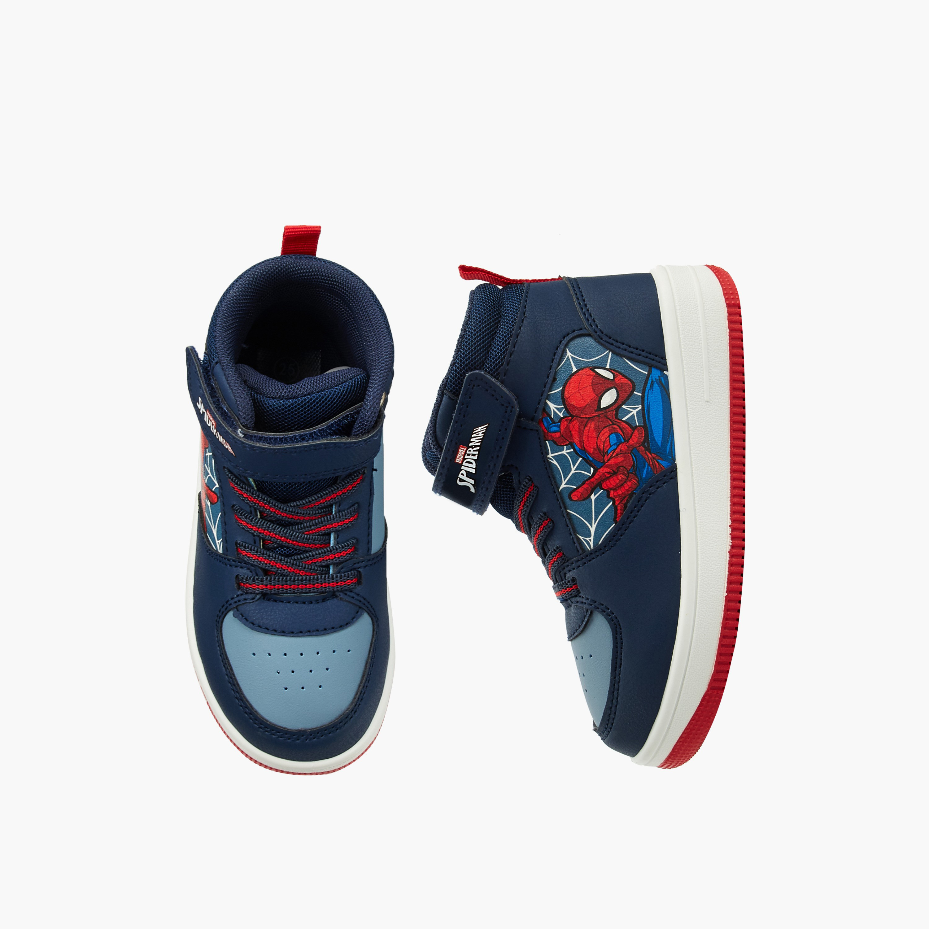 حذاء سنيكرز برقبة عالية وطبعات للأولاد من مارفل-boys-shoes-sneakers-image-1