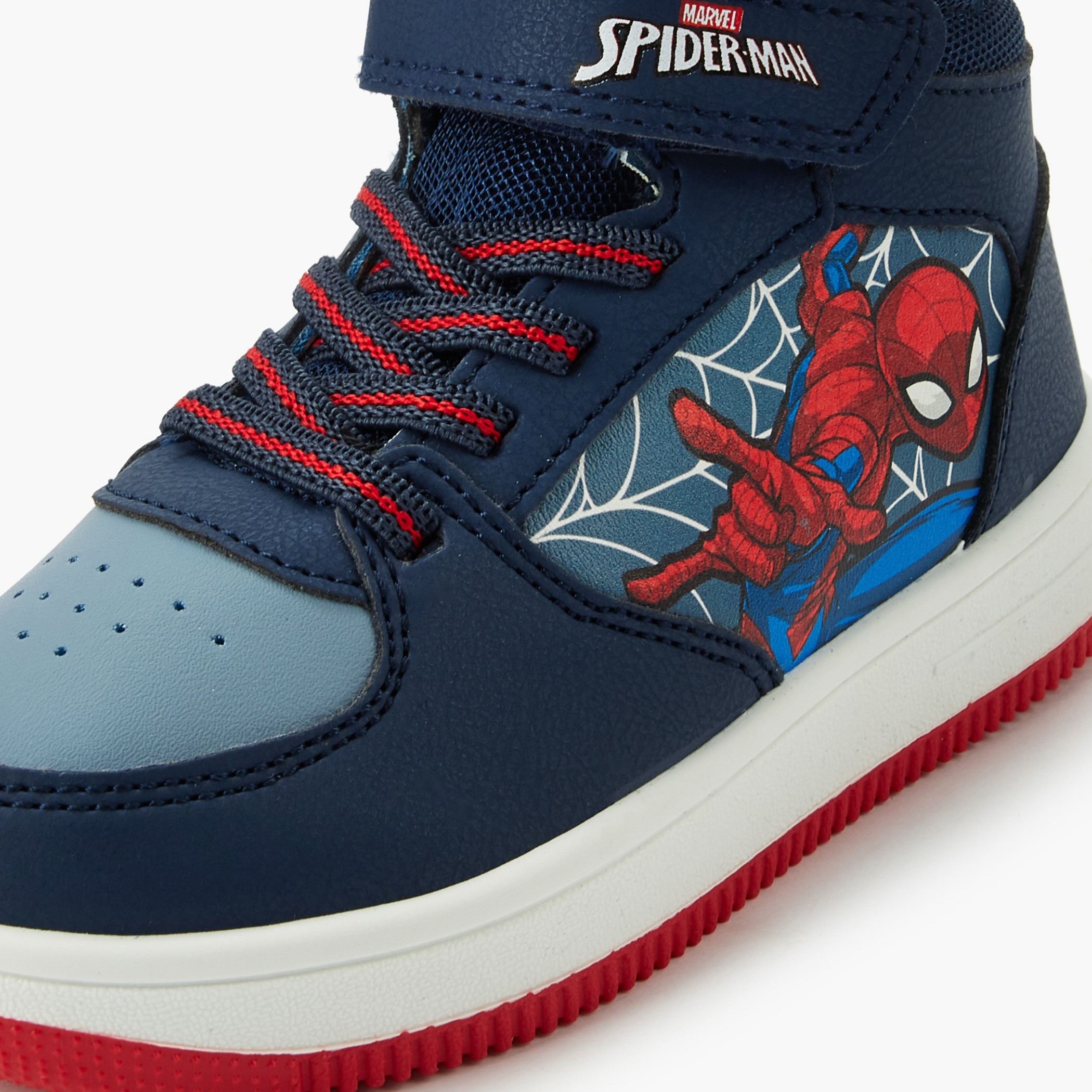 حذاء سنيكرز برقبة عالية وطبعات للأولاد من مارفل-boys-shoes-sneakers-image-4