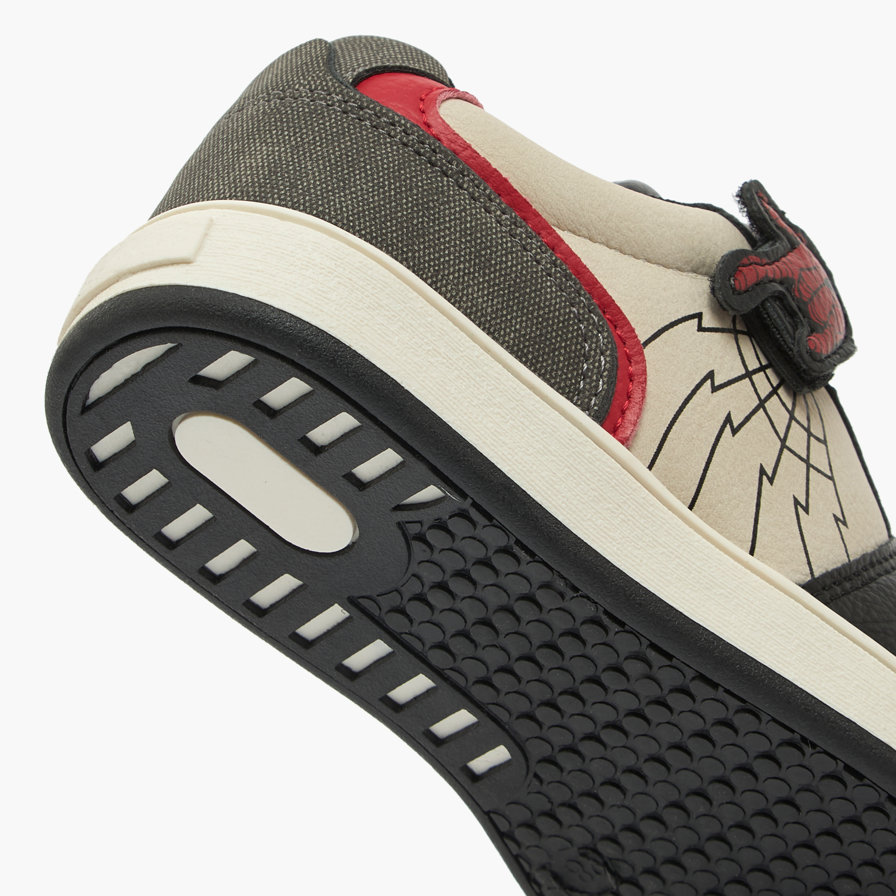 حذاء سنيكرز كاحل بشريط إغلاق وتصميم سبايدرمان للأولاد من مارفل-boys-shoes-sneakers-image-5