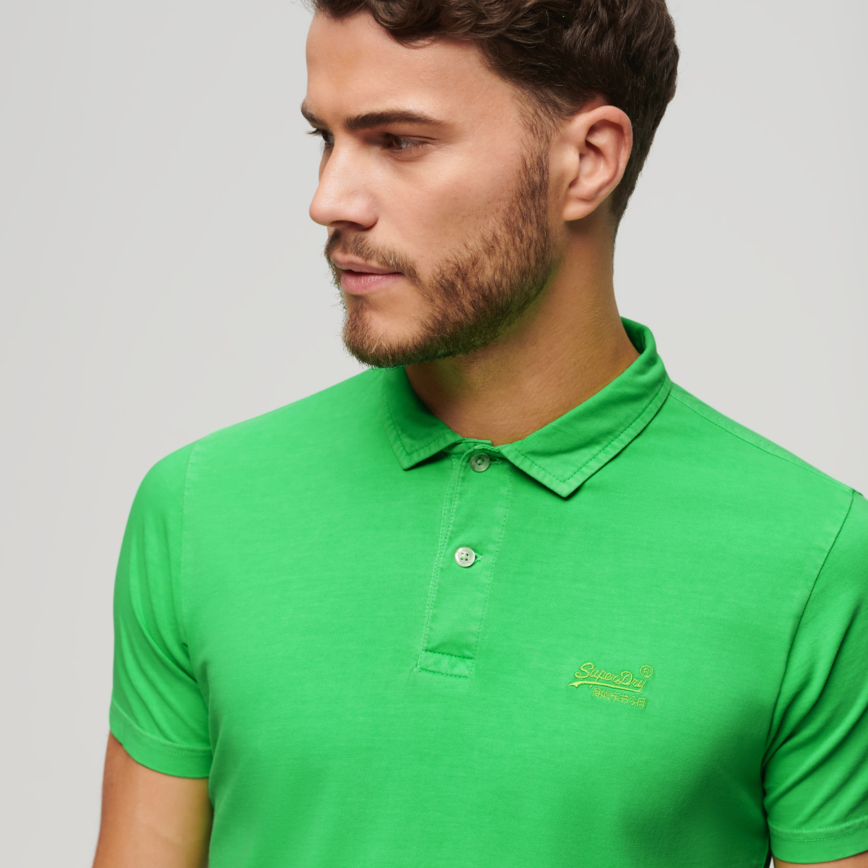 تي شيرت بولو رجالي بياقة وأكمام قصيرة بشعار من سوبردراي-men-clothing-tshirtsandpolos-polos-image-16