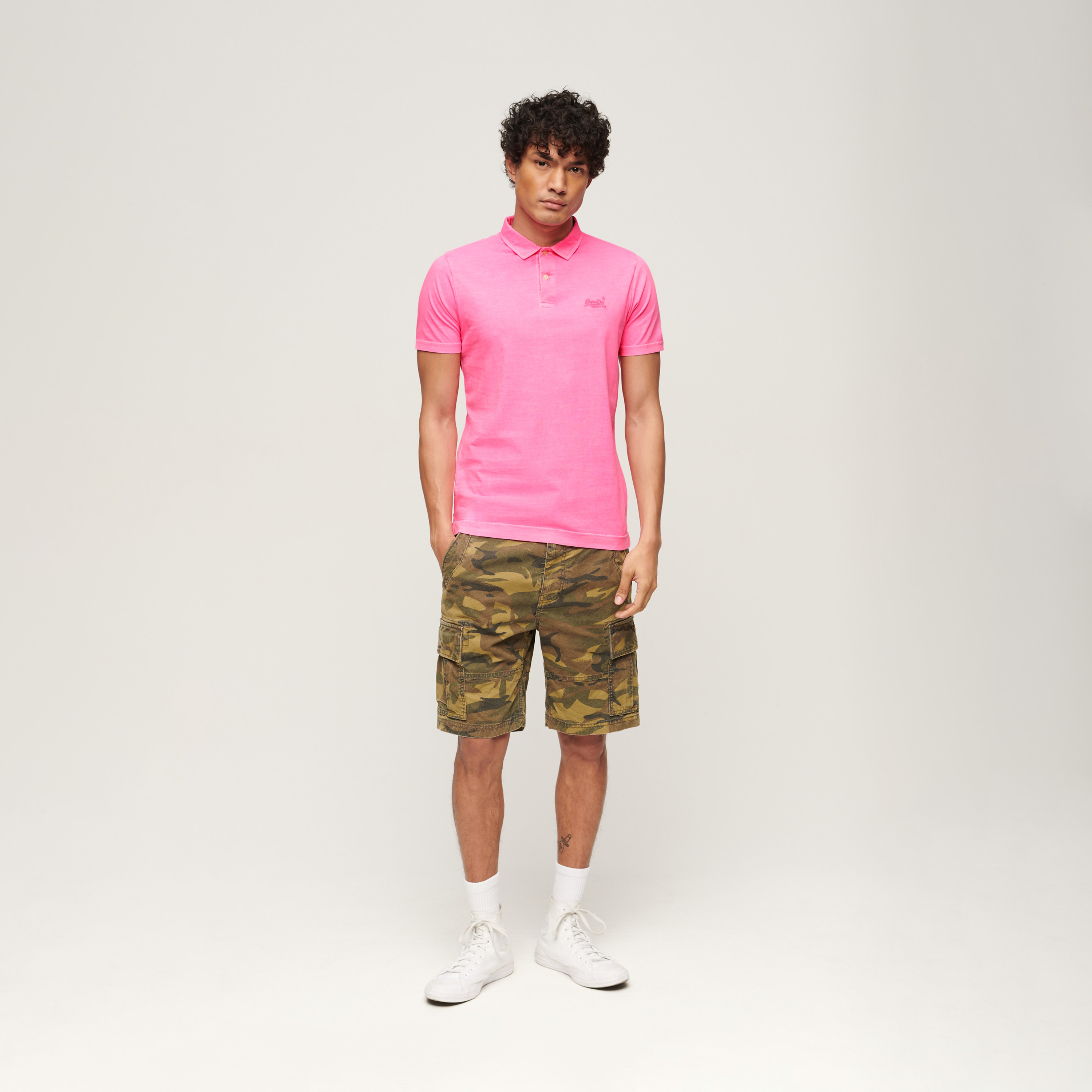 تي شيرت بولو رجالي بياقة وأكمام قصيرة بشعار من سوبردراي-men-clothing-tshirtsandpolos-polos-image-9