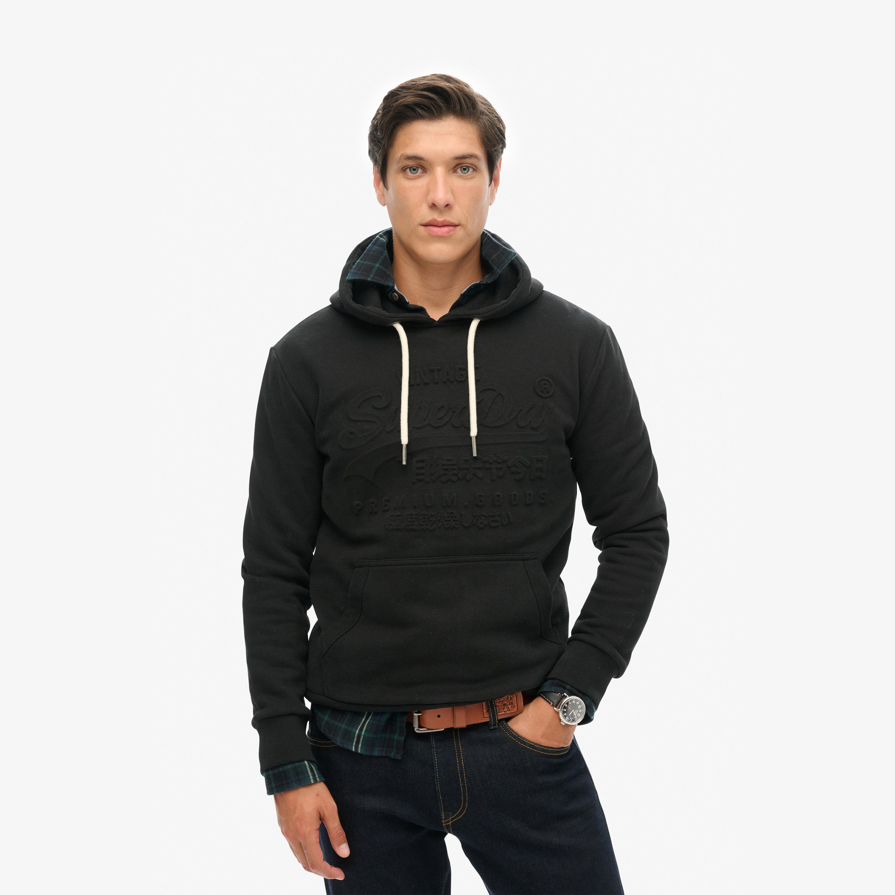 Superdry Embossed Long Sleeves Men's Hoodie-men-clothing-hoodiesandsweatshirts-image-1