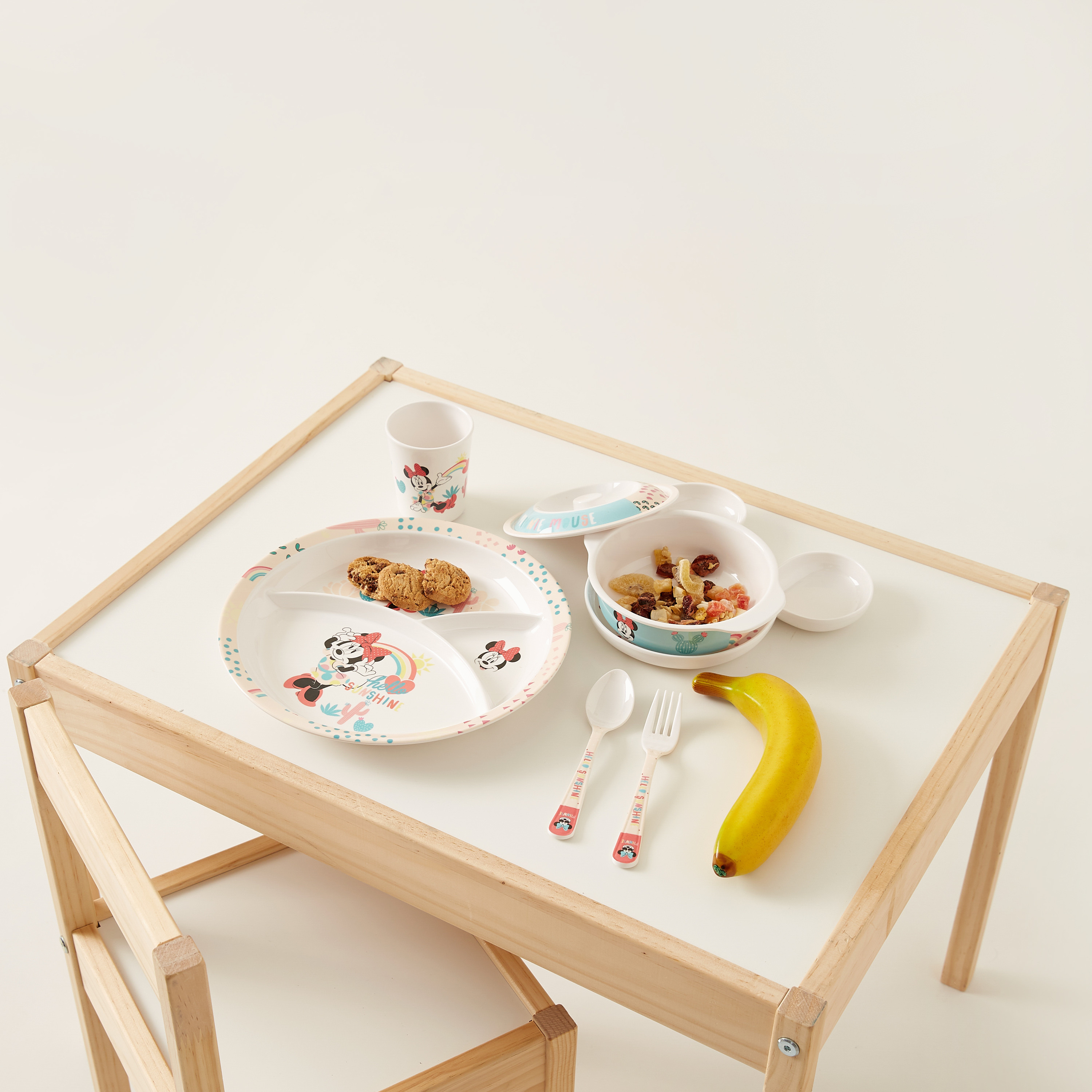 طقم ملعقة وشوّكة بطبعات ميني ماوس من ديزني-baby-feeding-mealtimeessentials-image-4