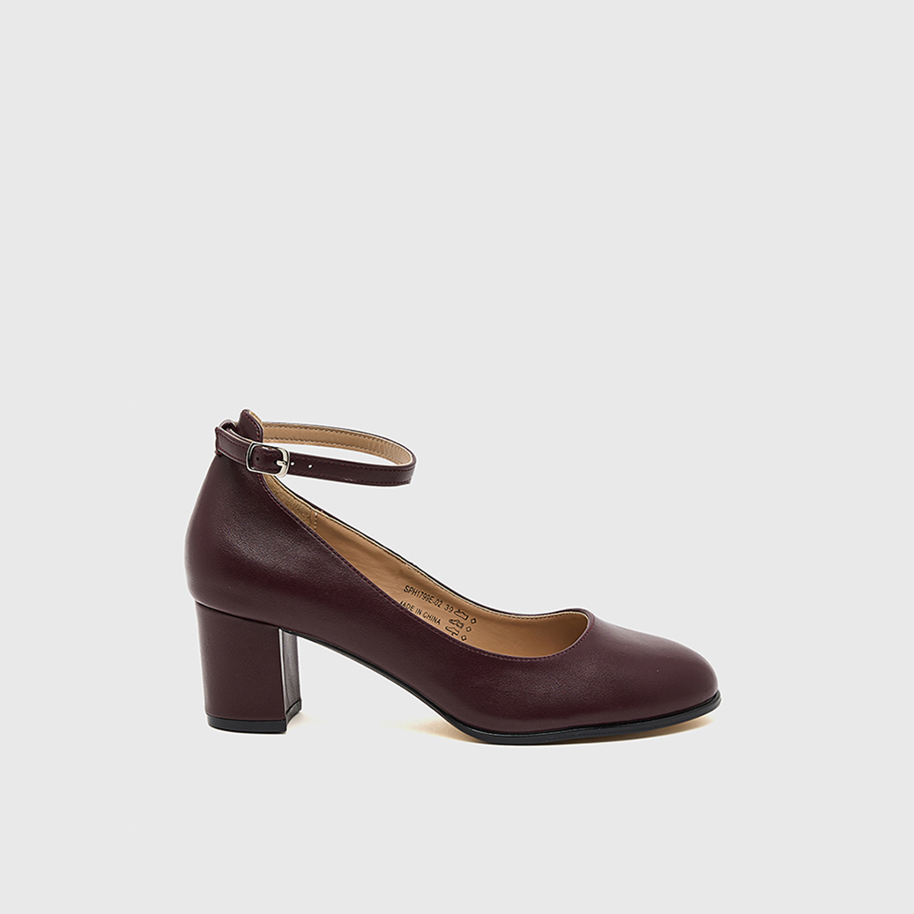 ناين ويست - حذاء نسائي بكعب عالٍ مزود بإبزيم | SPH1799E02-women-shoes-heels-image-3