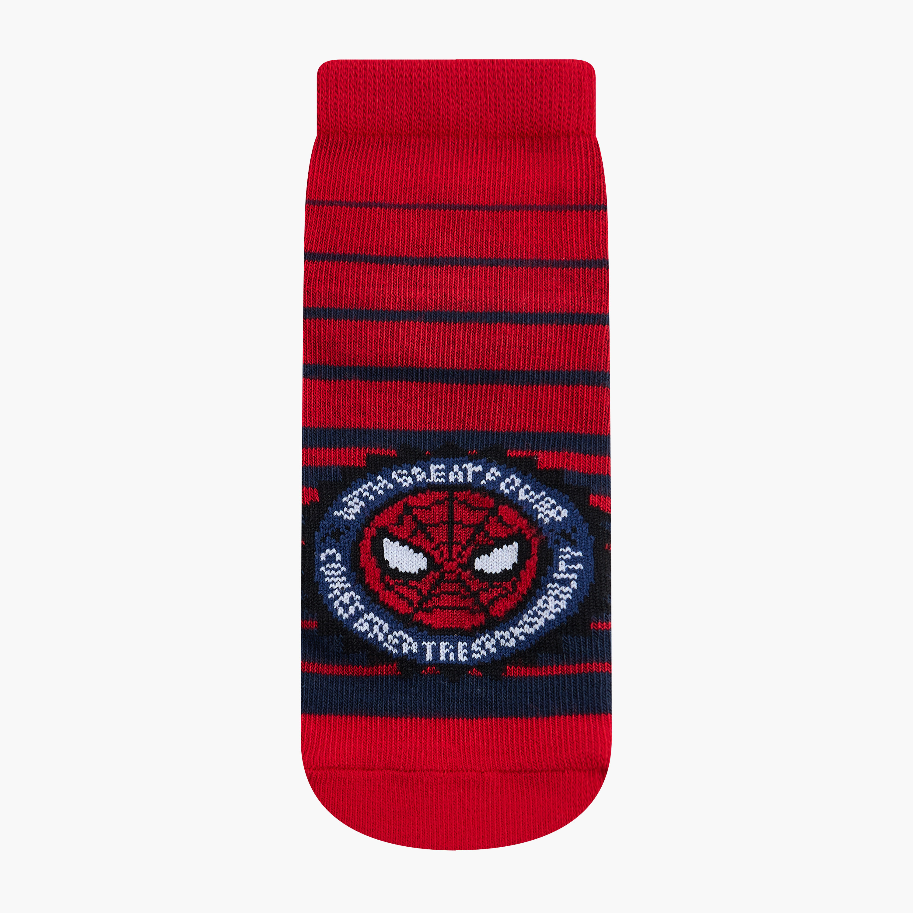 Spider-Man Detail Ankle Length Socks - Set of 3-boys-accessories-socks-image-2