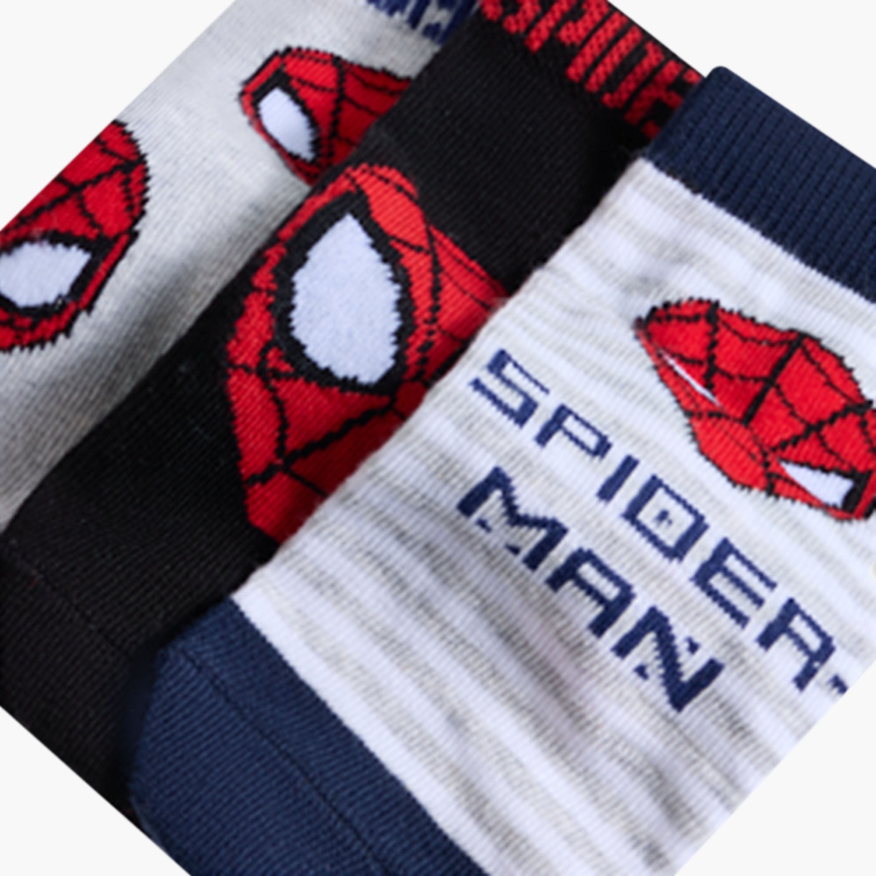 Pack of 7 Marvel Boys Socks Ankle Length Spider-Man Print-boys-accessories-socks-image-4