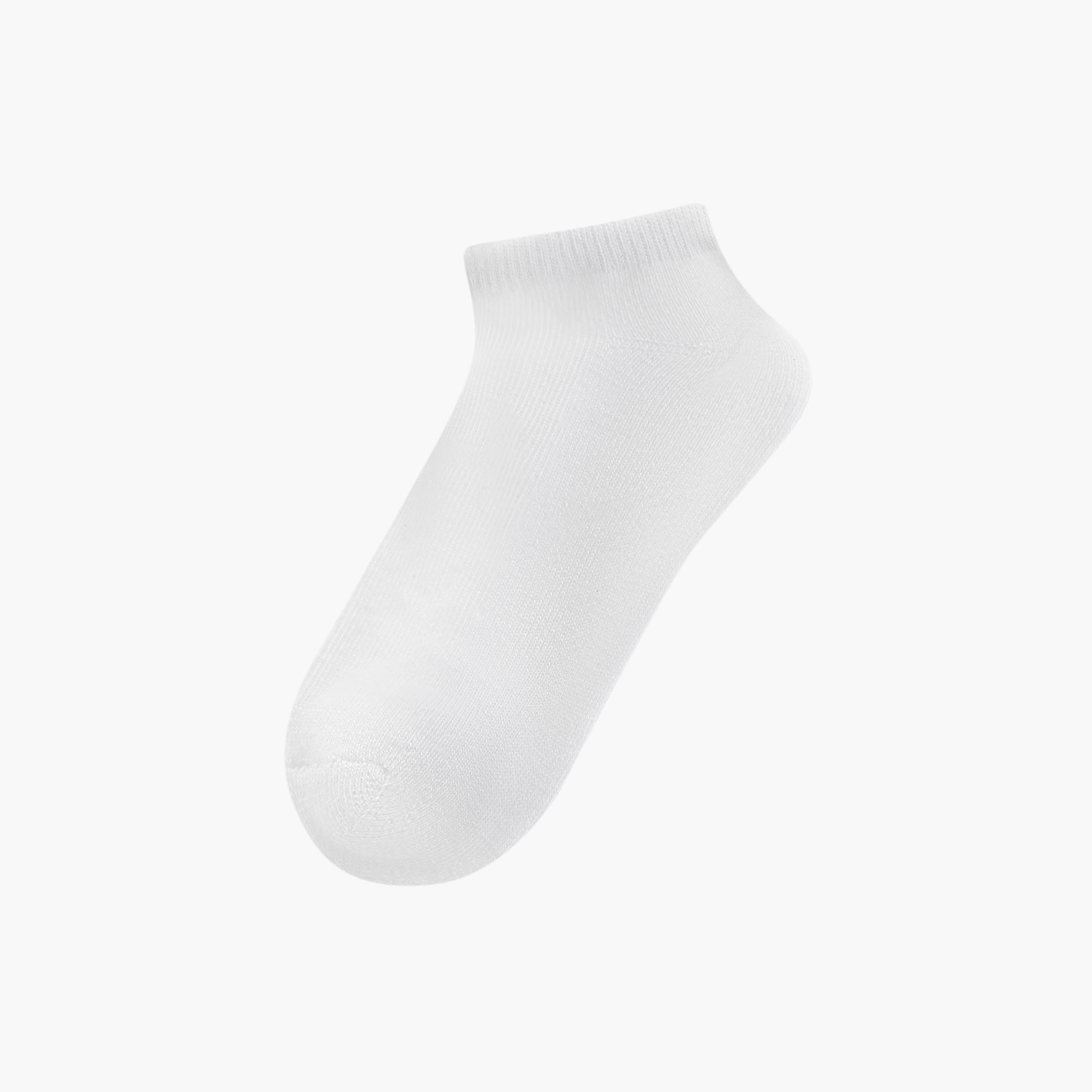 جوارب بطول الكاحل سادة - طقم من 5-girls-accessories-socks-image-2
