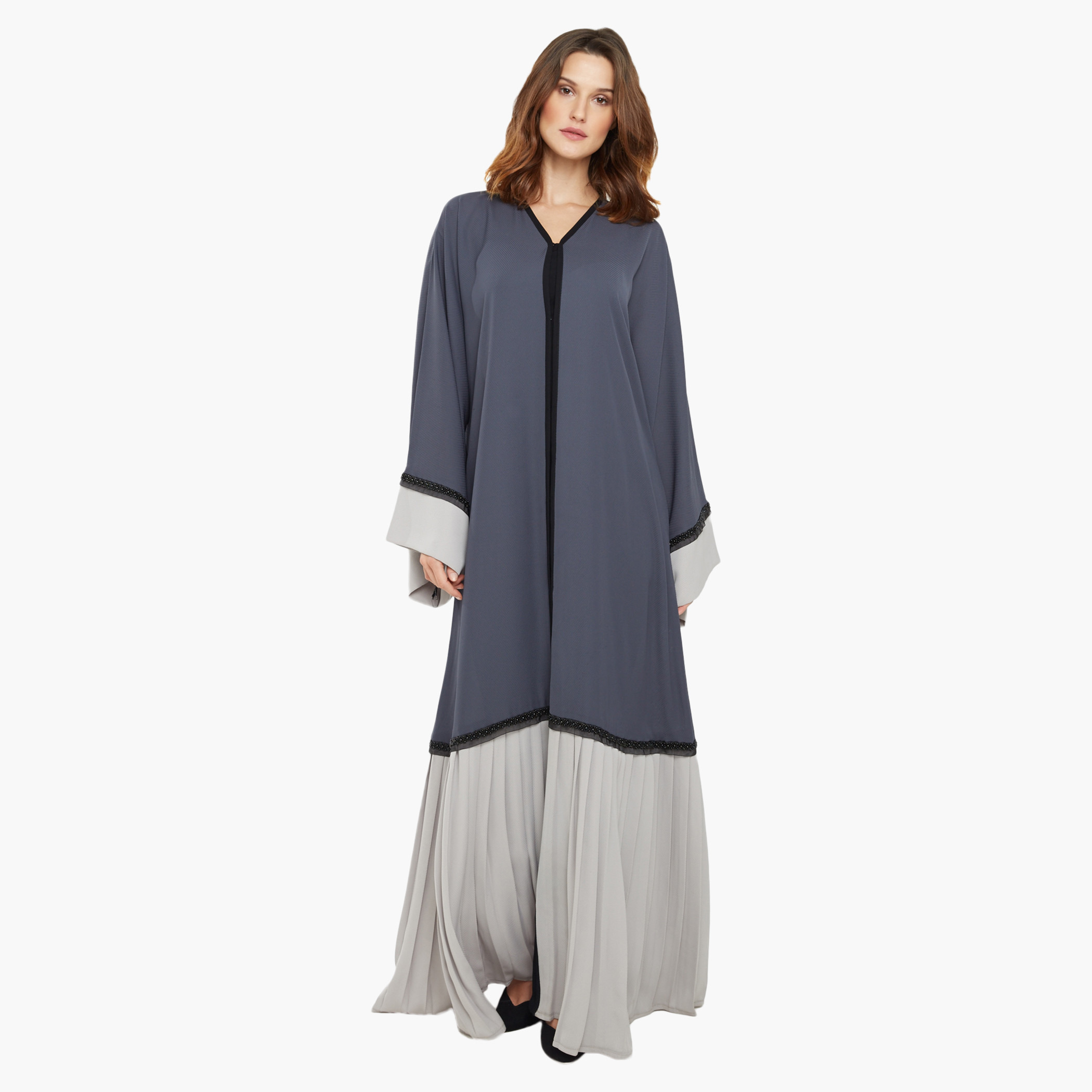 نخبة رمادي عباية-women-arabicclothing-abayas-image-3
