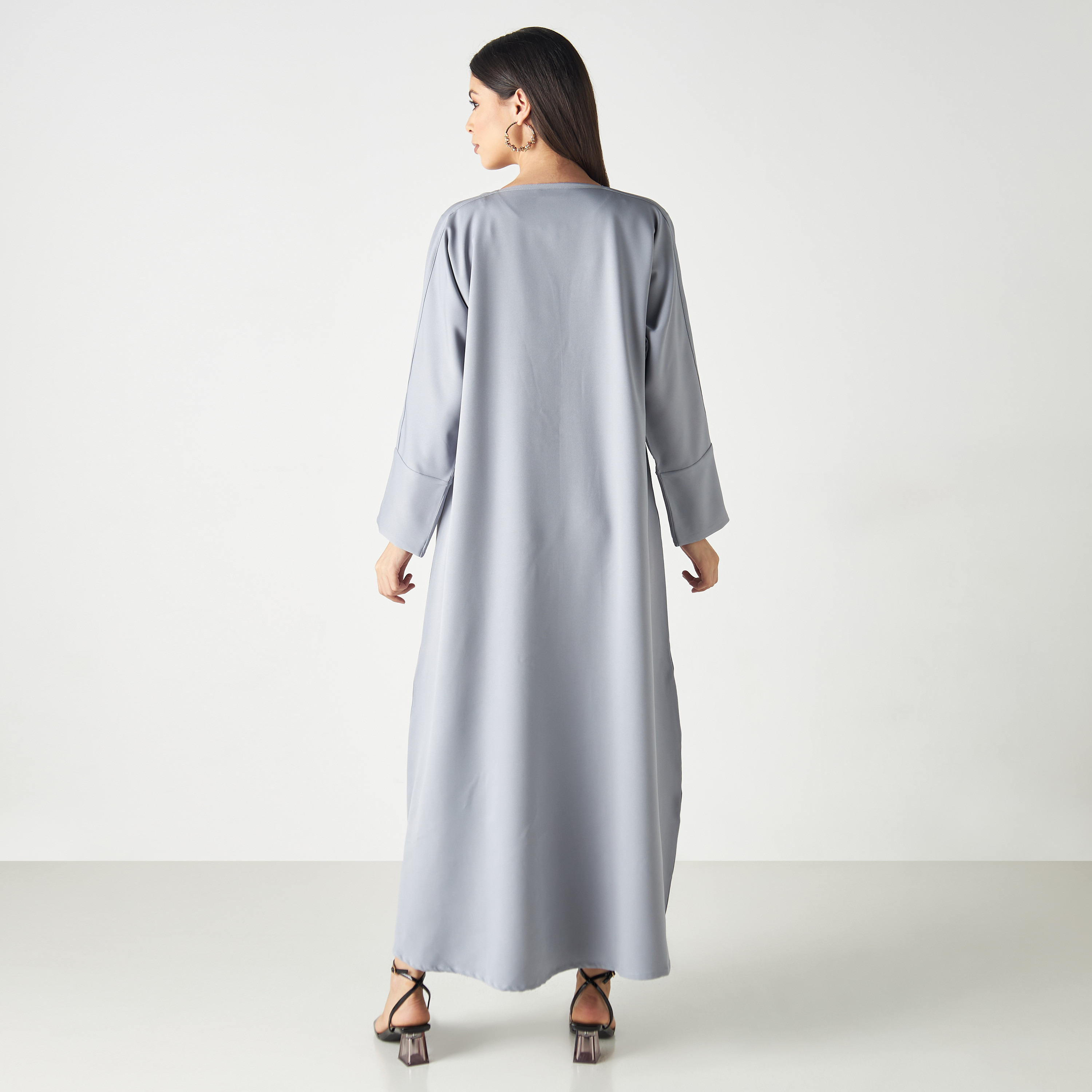 Malikah Solid Open Front Abaya-women-arabicclothing-abayas-image-6