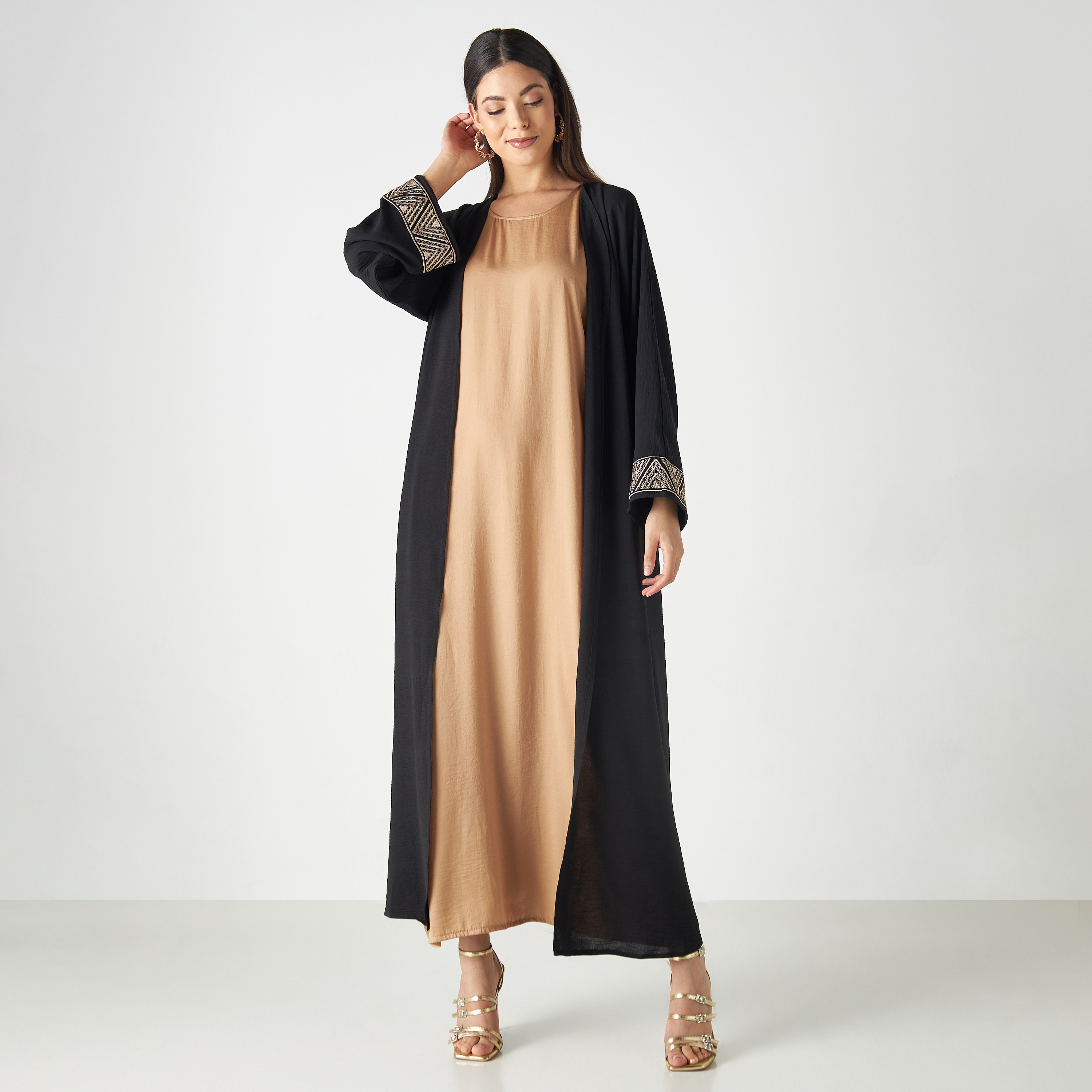 Under abaya outlet dress