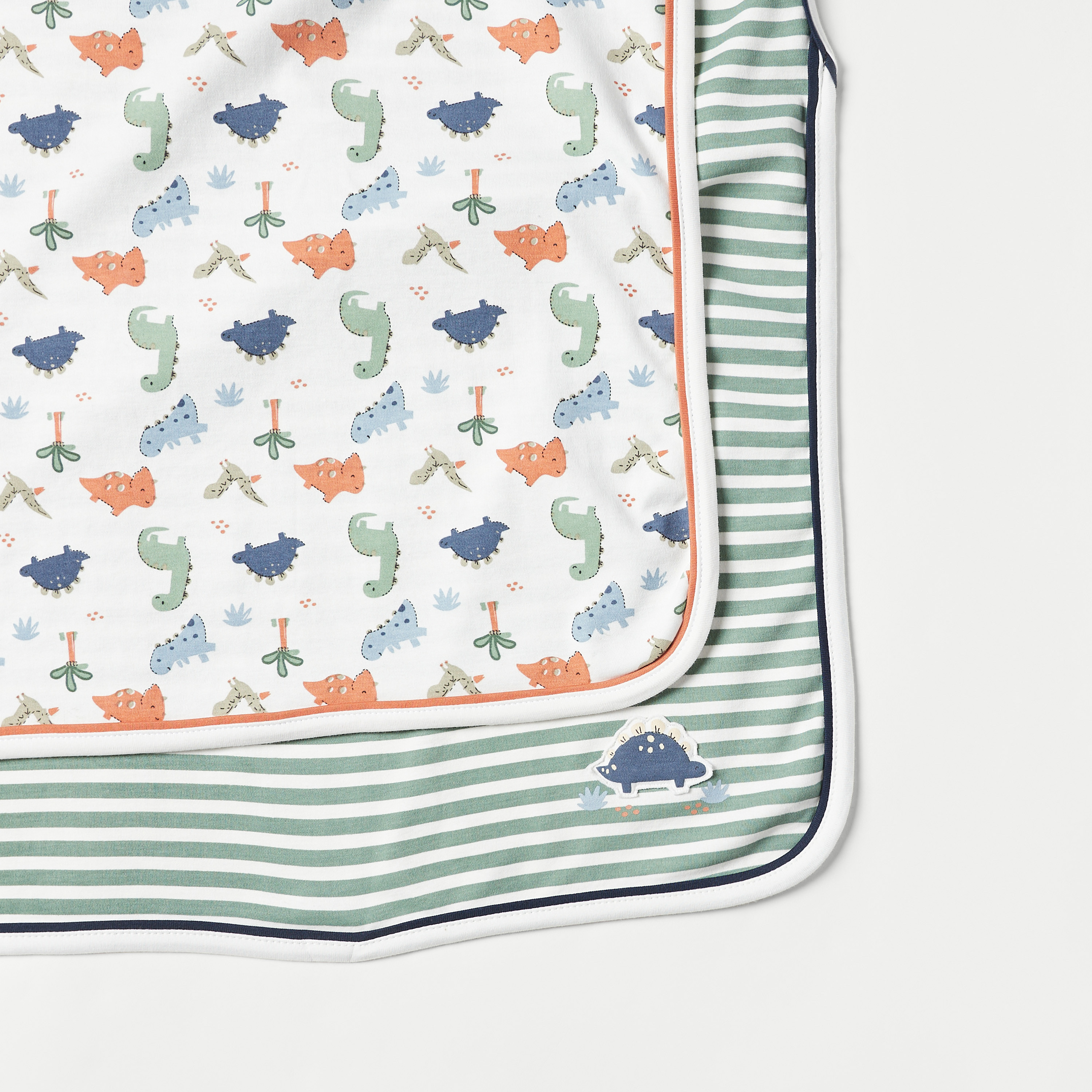 Juniors Printed Receiving Blanket - Set of 2-baby-nursery-blanketsandswaddles-receivingblankets-image-2