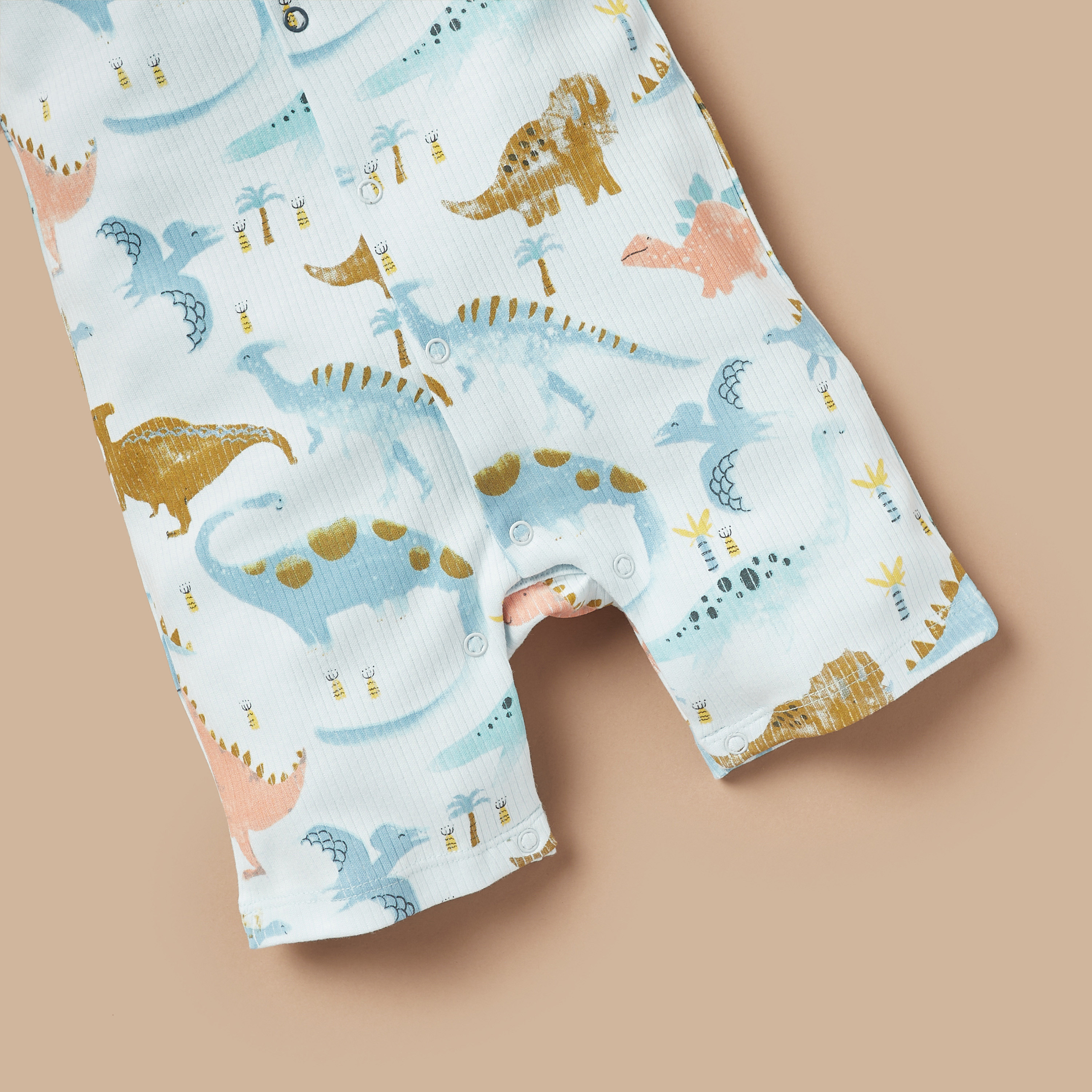 Juniors All-Over Dinosaur Print Romper-baby-boys-clothing-rompers-image-3