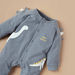 Juniors Dinosaur Applique Sleepsuit with Button Closure-Sleepsuits-thumbnail-1