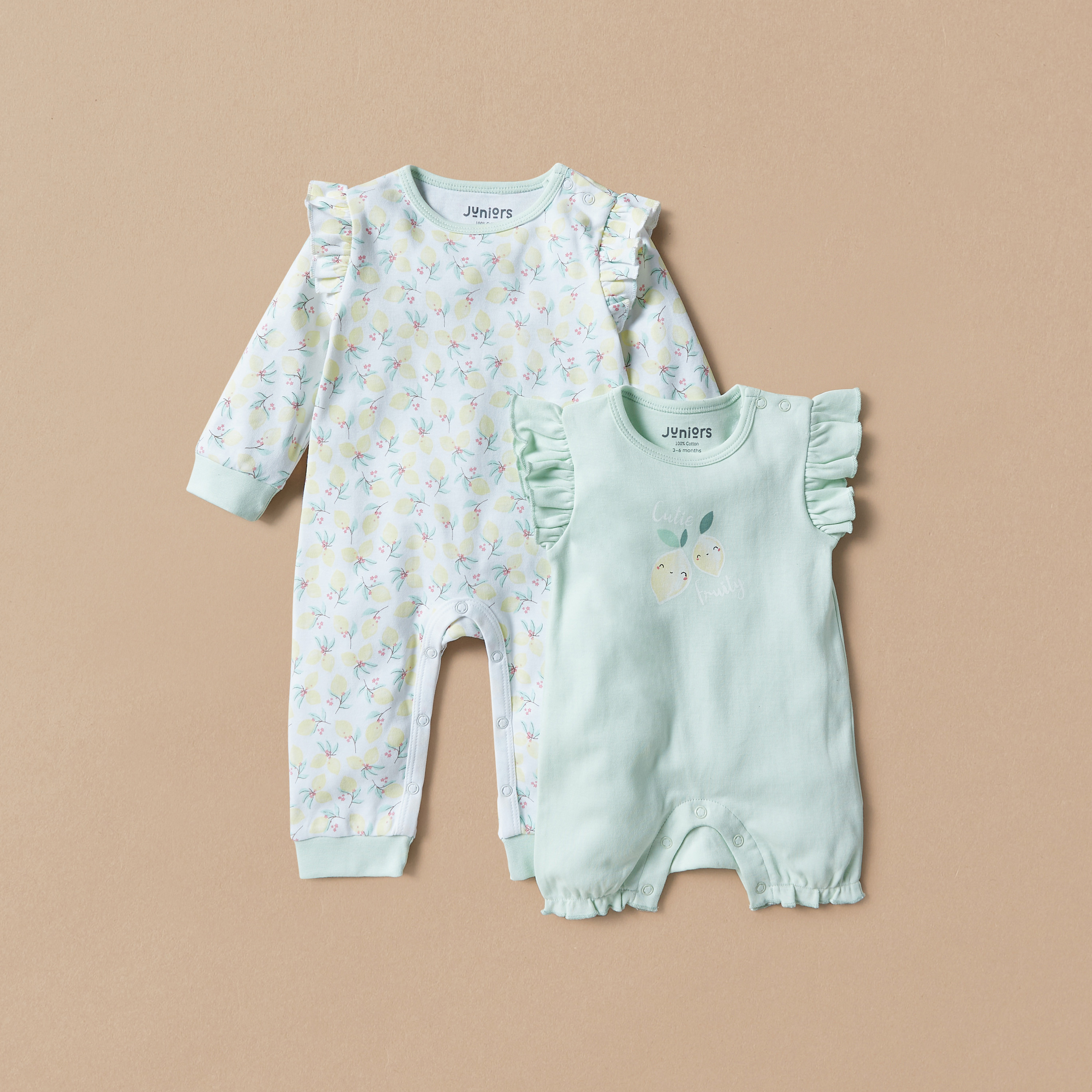 Lemon best sale baby sleepsuits