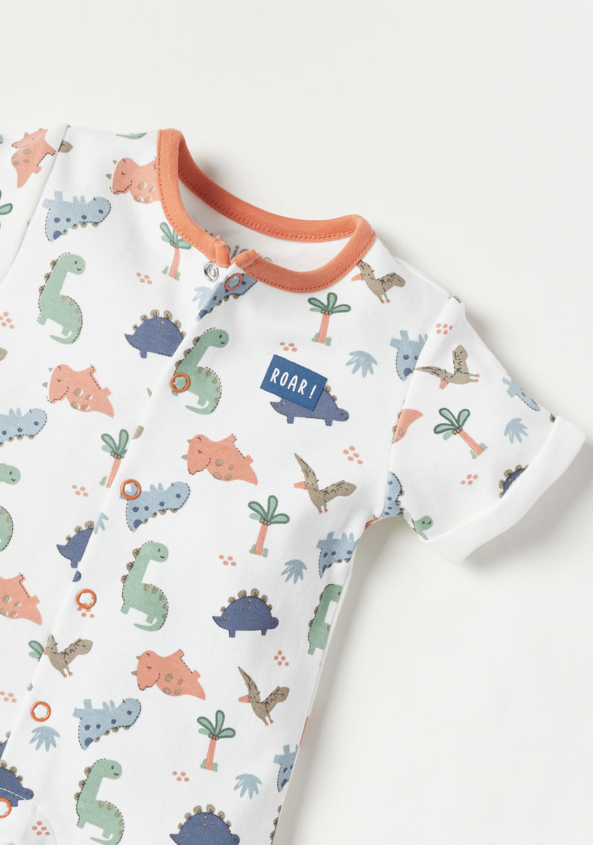 Juniors All-Over Dinosaur Print Rompers-Rompers%2C Dungarees and Jumpsuits-image-1