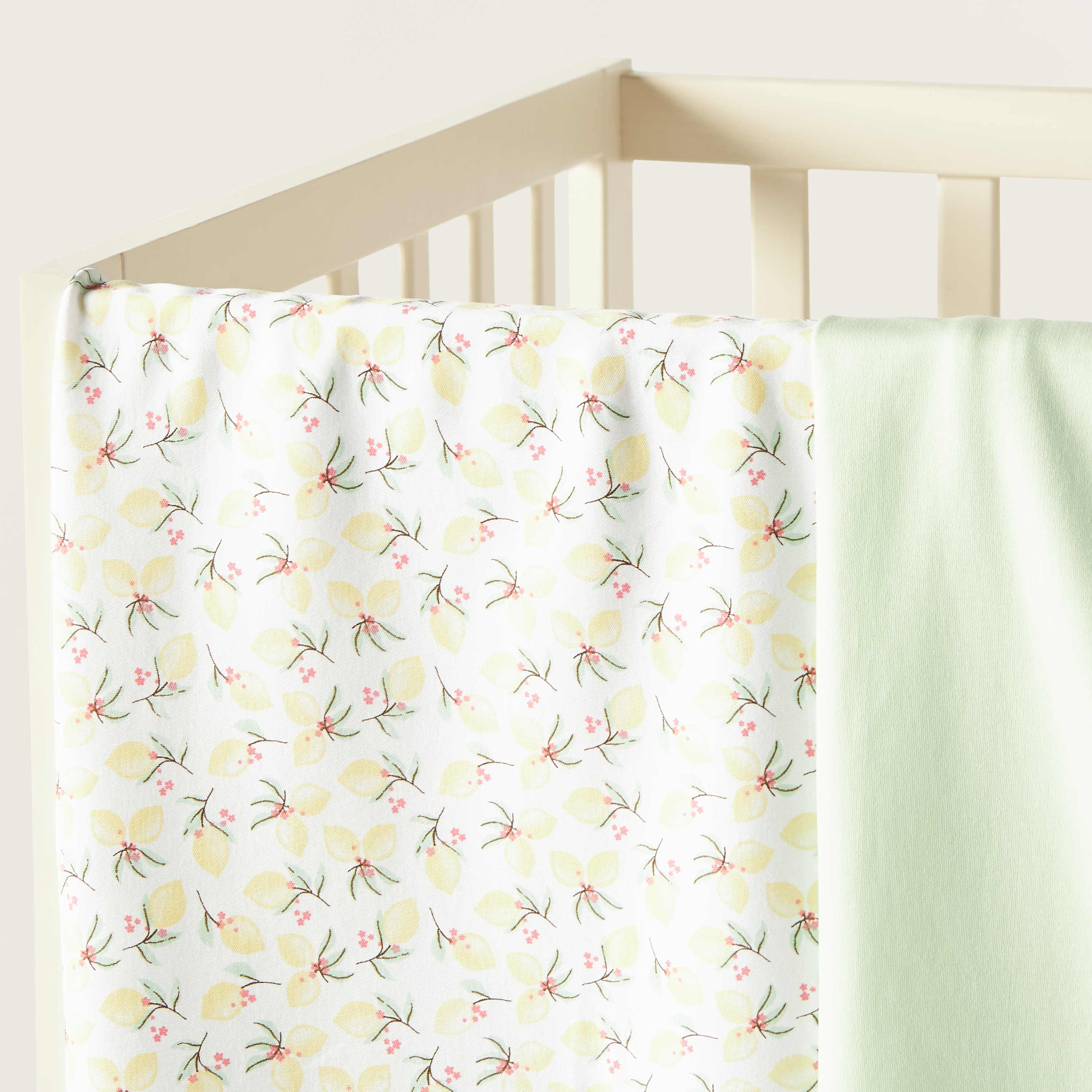 Juniors Printed 2-Piece Receiving Blanket Set - 70x70 cm-baby-nursery-blanketsandswaddles-receivingblankets-image-2