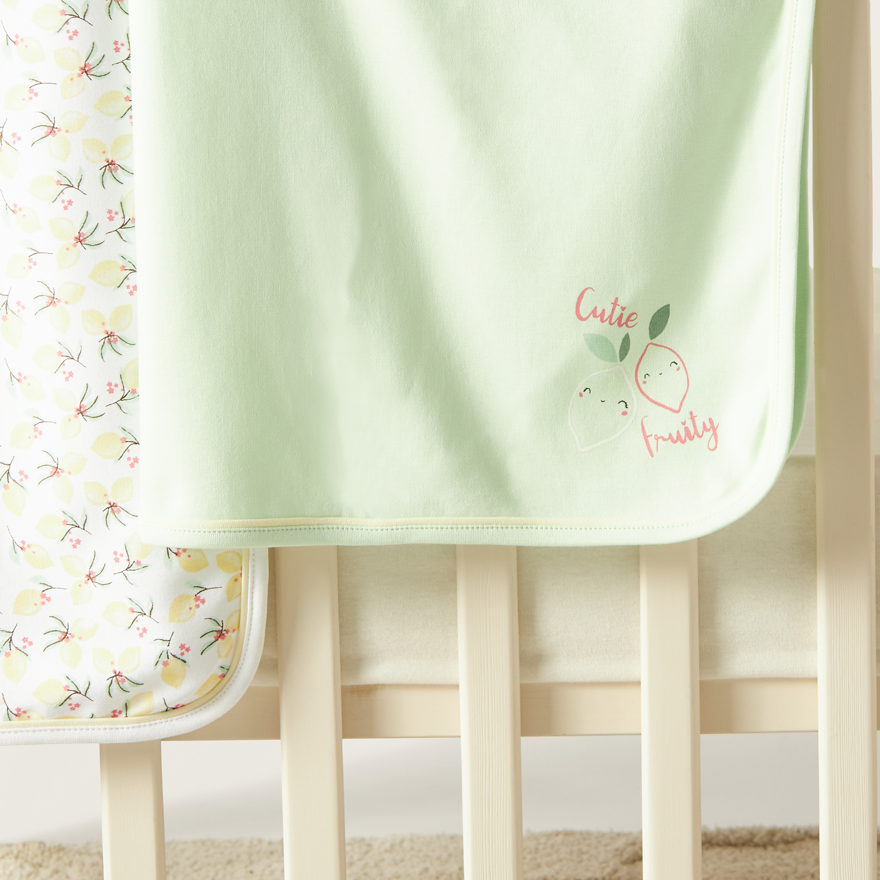 Juniors Printed 2-Piece Receiving Blanket Set - 70x70 cm-baby-nursery-blanketsandswaddles-receivingblankets-image-3