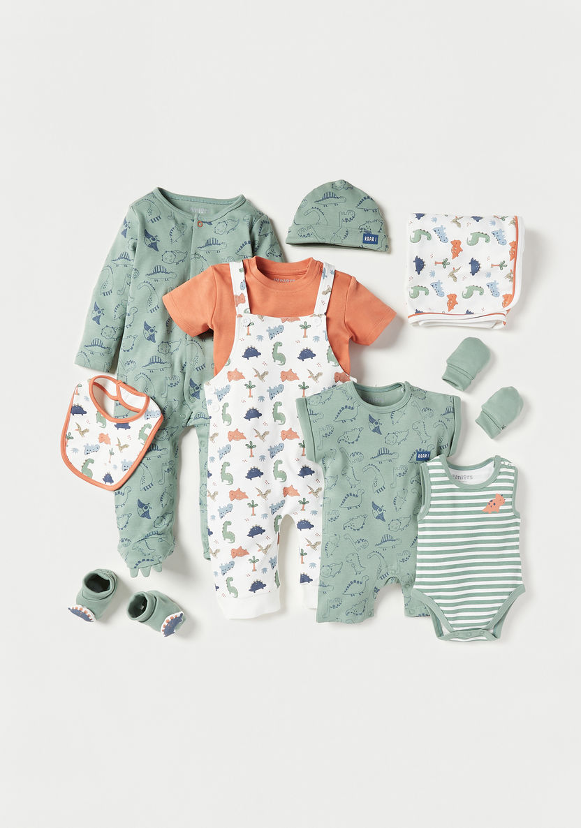 Juniors All-Over Dinosaur Print Rompers-Rompers%2C Dungarees and Jumpsuits-image-4