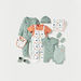 Juniors Dinosaur Applique Detail Sleepsuit with Button Closure-Sleepsuits-thumbnailMobile-4