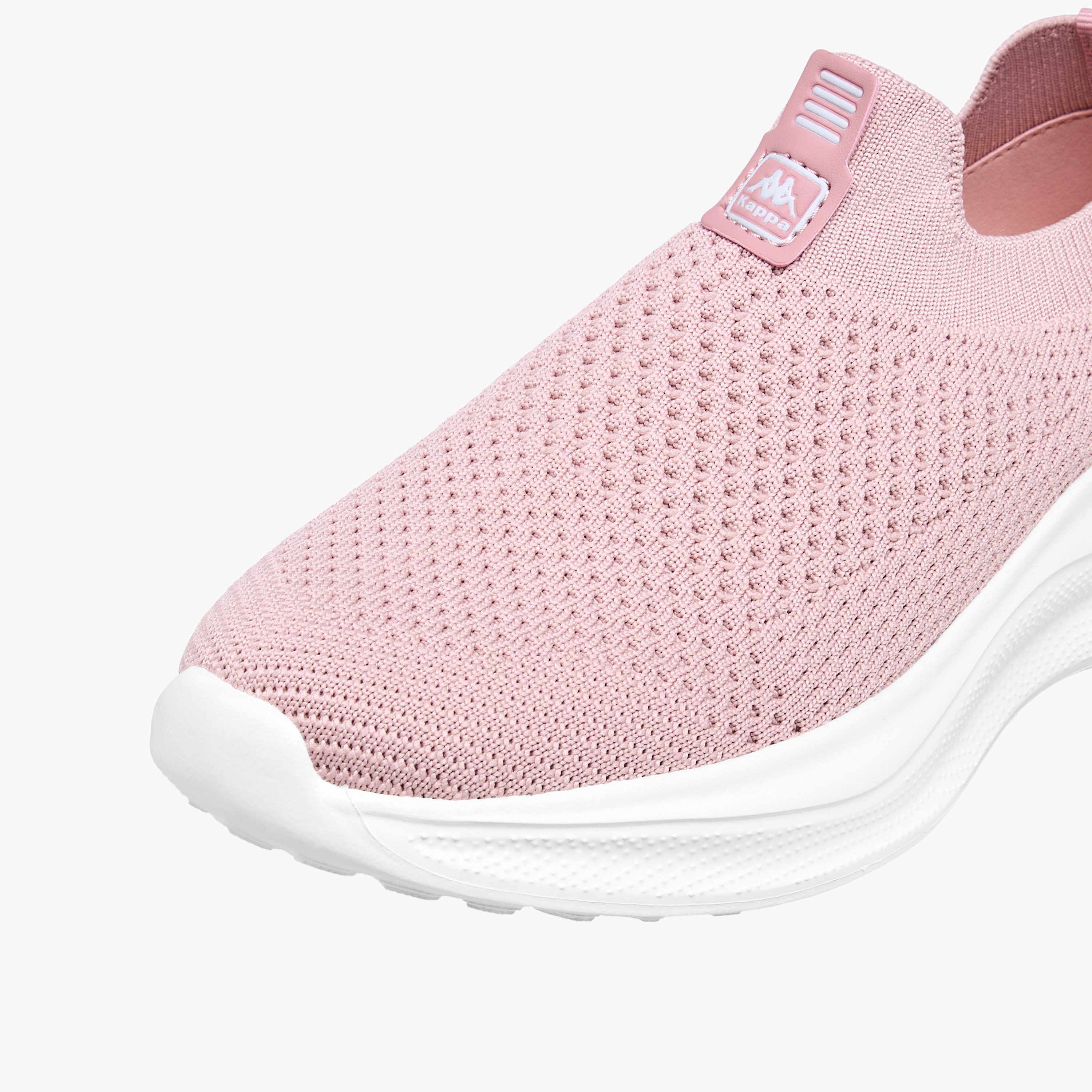 Kappa Girls' Textured Slip-On Sports Shoes-girls-shoes-sports-image-4