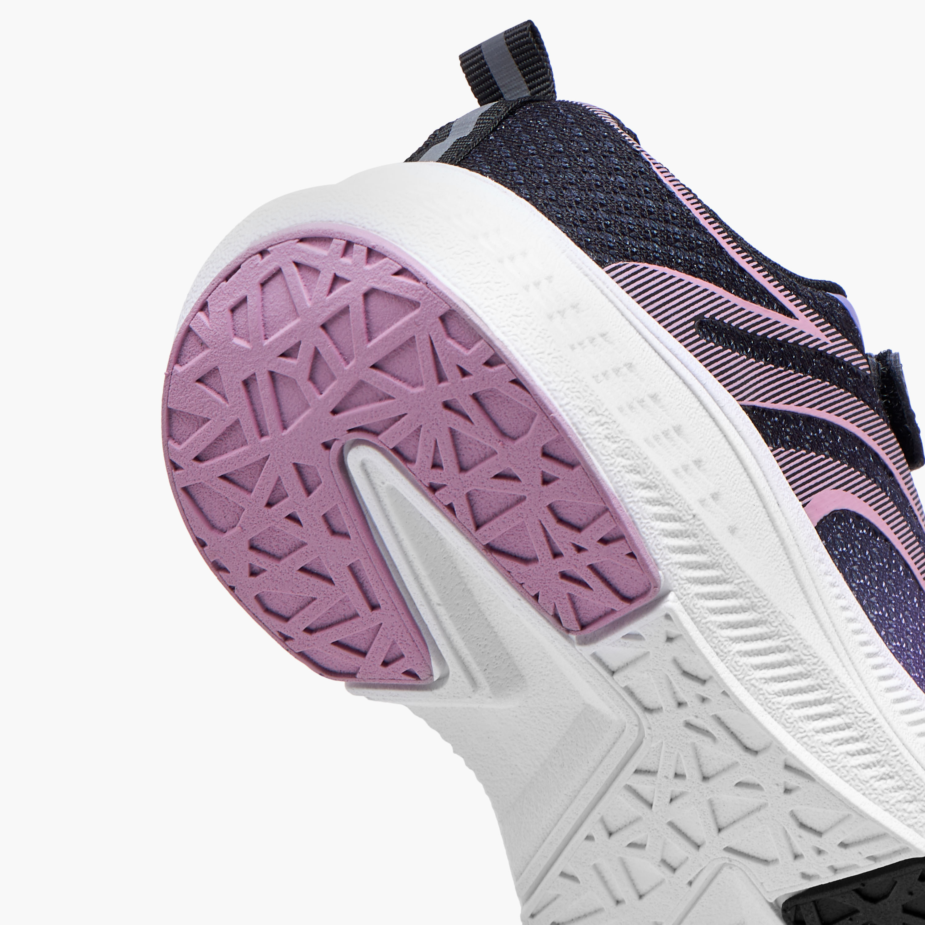 Kappa Girls' Textured Sports Shoes with Hook and Loop Closure-sports-girls-shoes-image-5