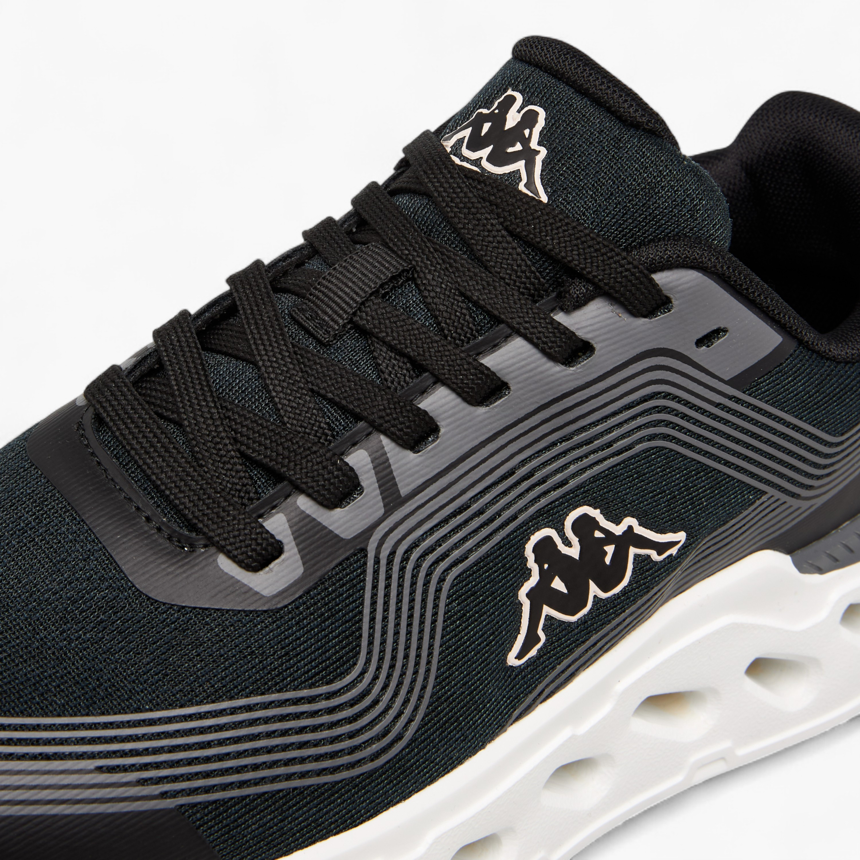 Kappa Women's Striped Lace-Up Sports Shoes-women-shoes-sports-image-4