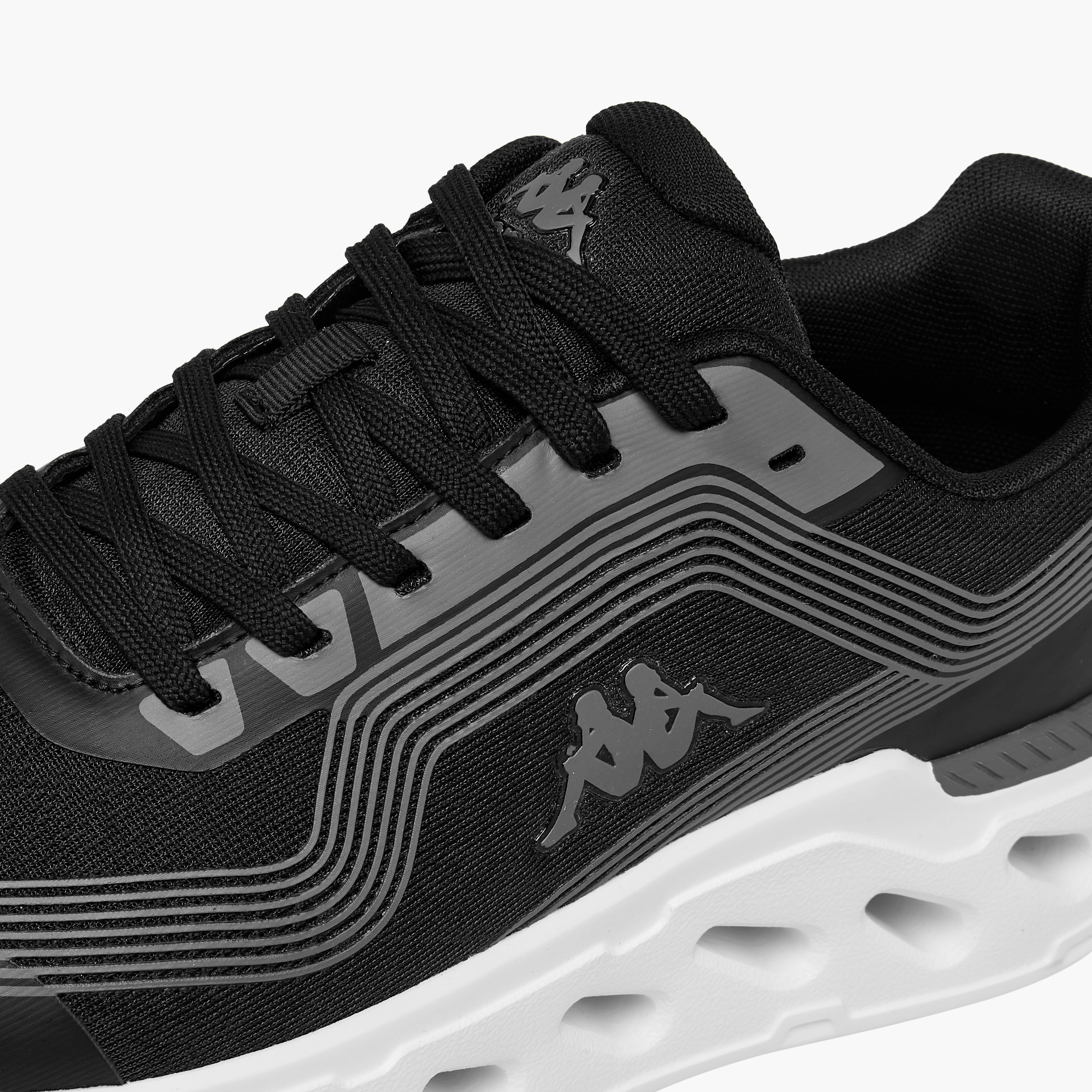 Kappa Men's Textured Lace-Up Sports Shoes-sports-men-shoes-image-4