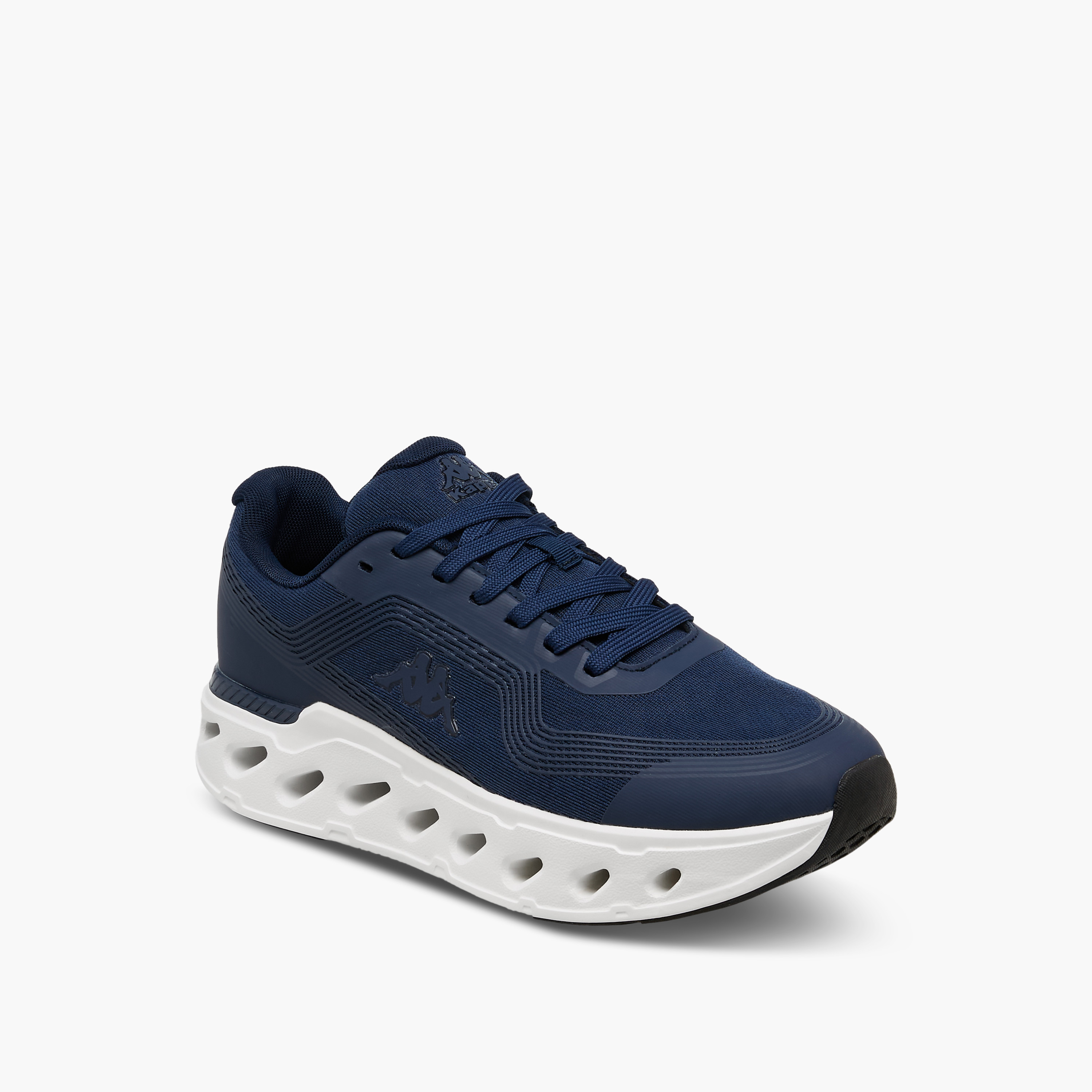 Kappa Men's Textured Lace-Up Sports Shoes-sports-men-shoes-image-2