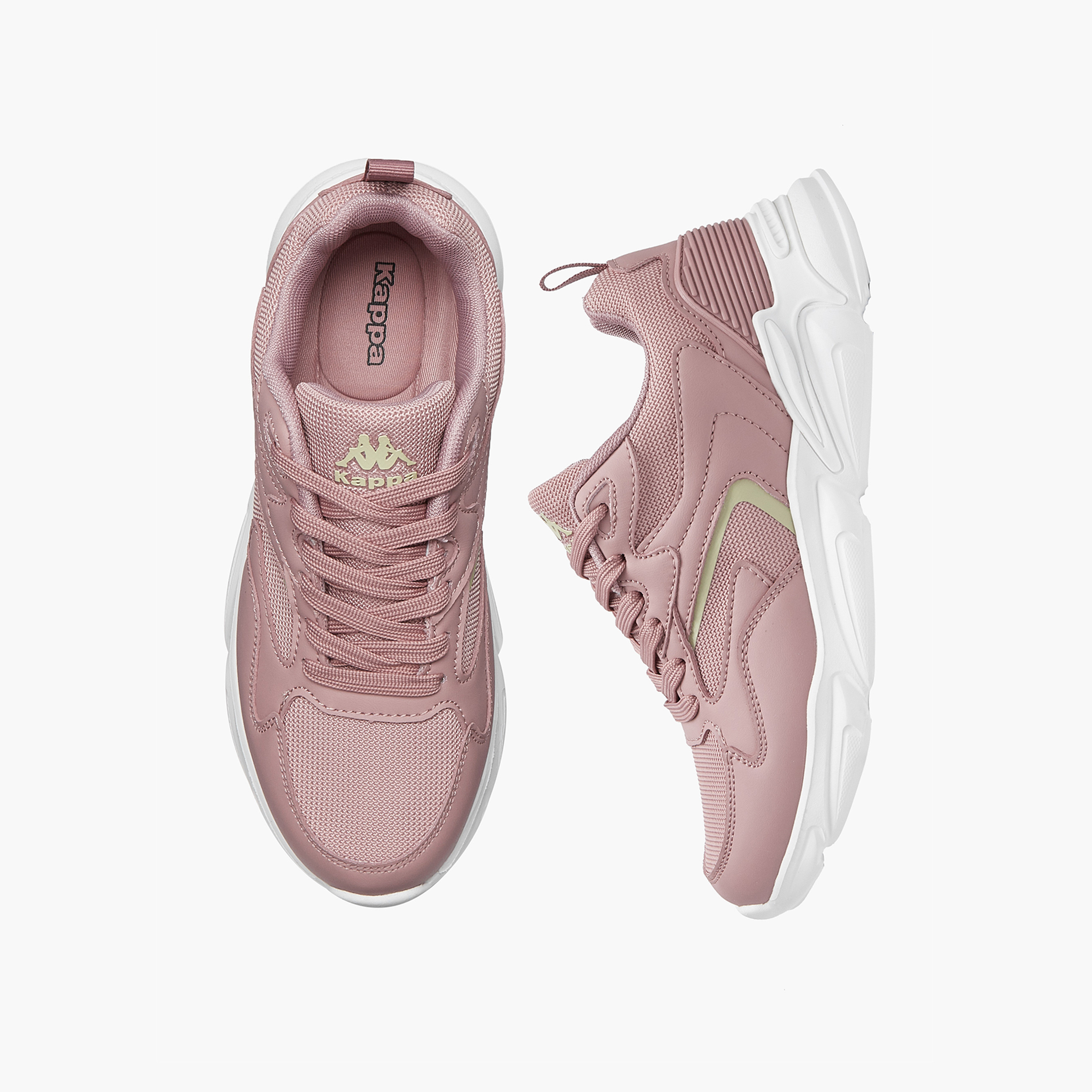 Kappa Women Panelled Lace-Up Sports Shoes-sports-women-shoes-image-1