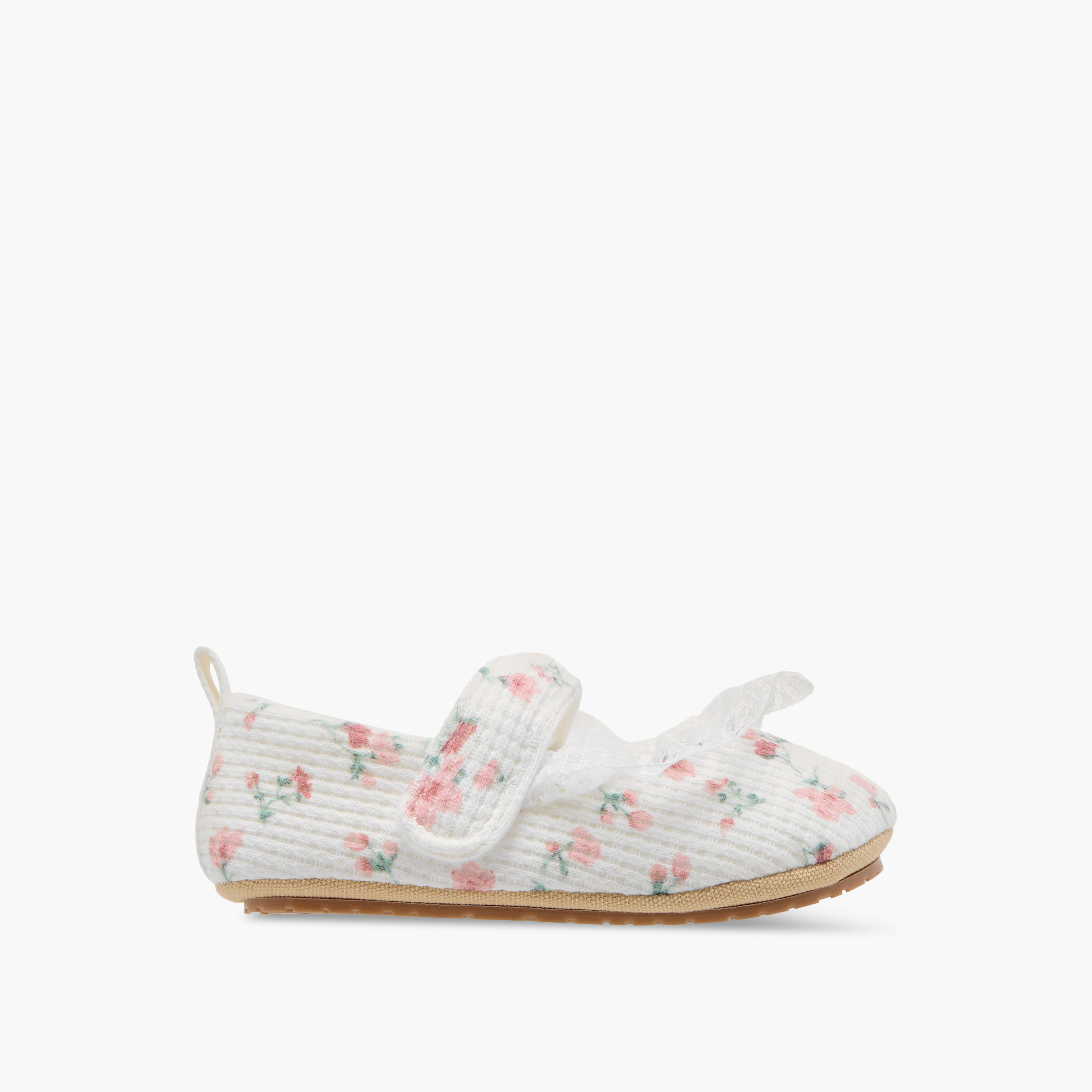 بوت بطبعات أزهار وشريط إغلاق لاصق-baby-boys-shoes-closedshoes-image-3