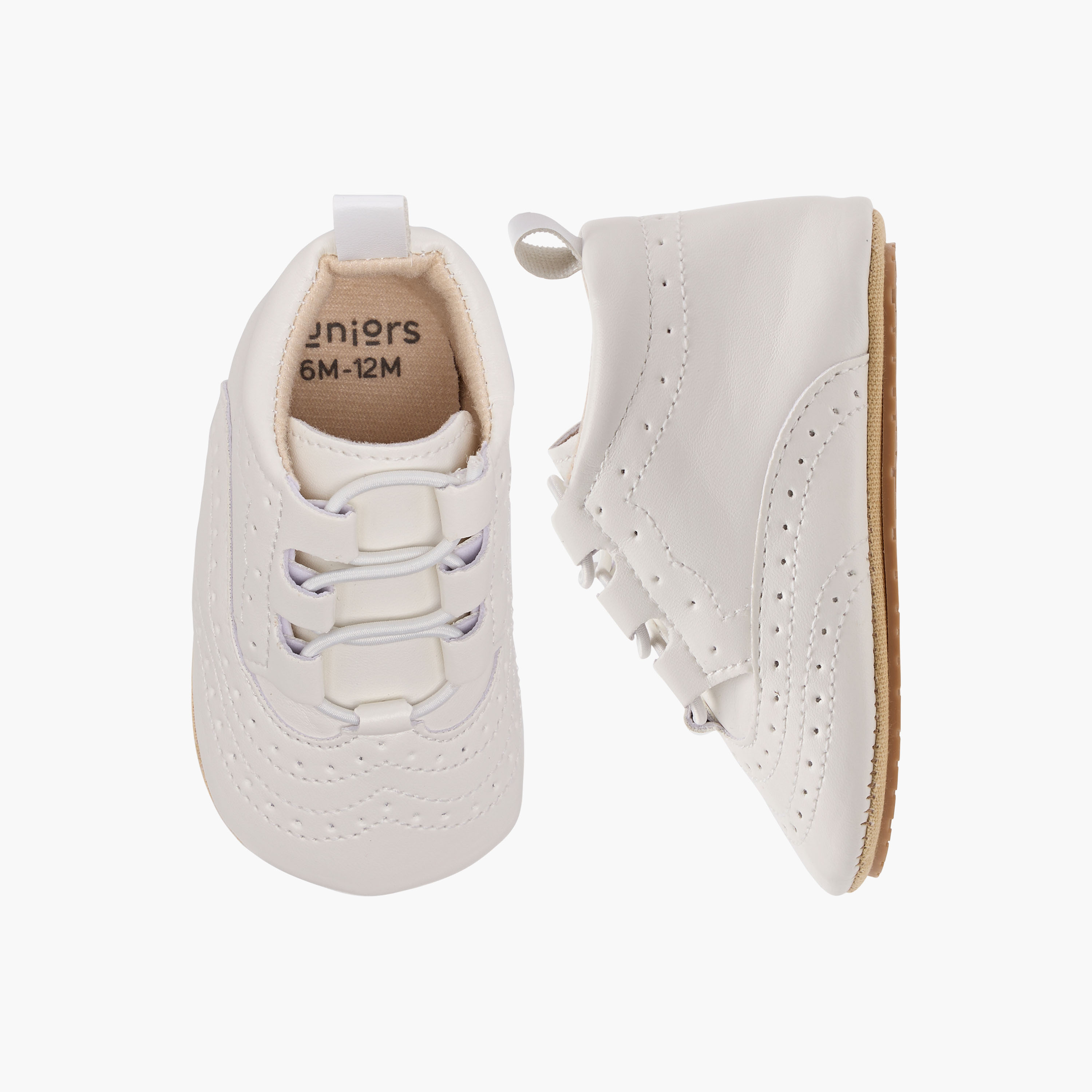 بوت بارز الملمس بتفاصيل رباط من جونيورز-baby-boys-shoes-closedshoes-image-5