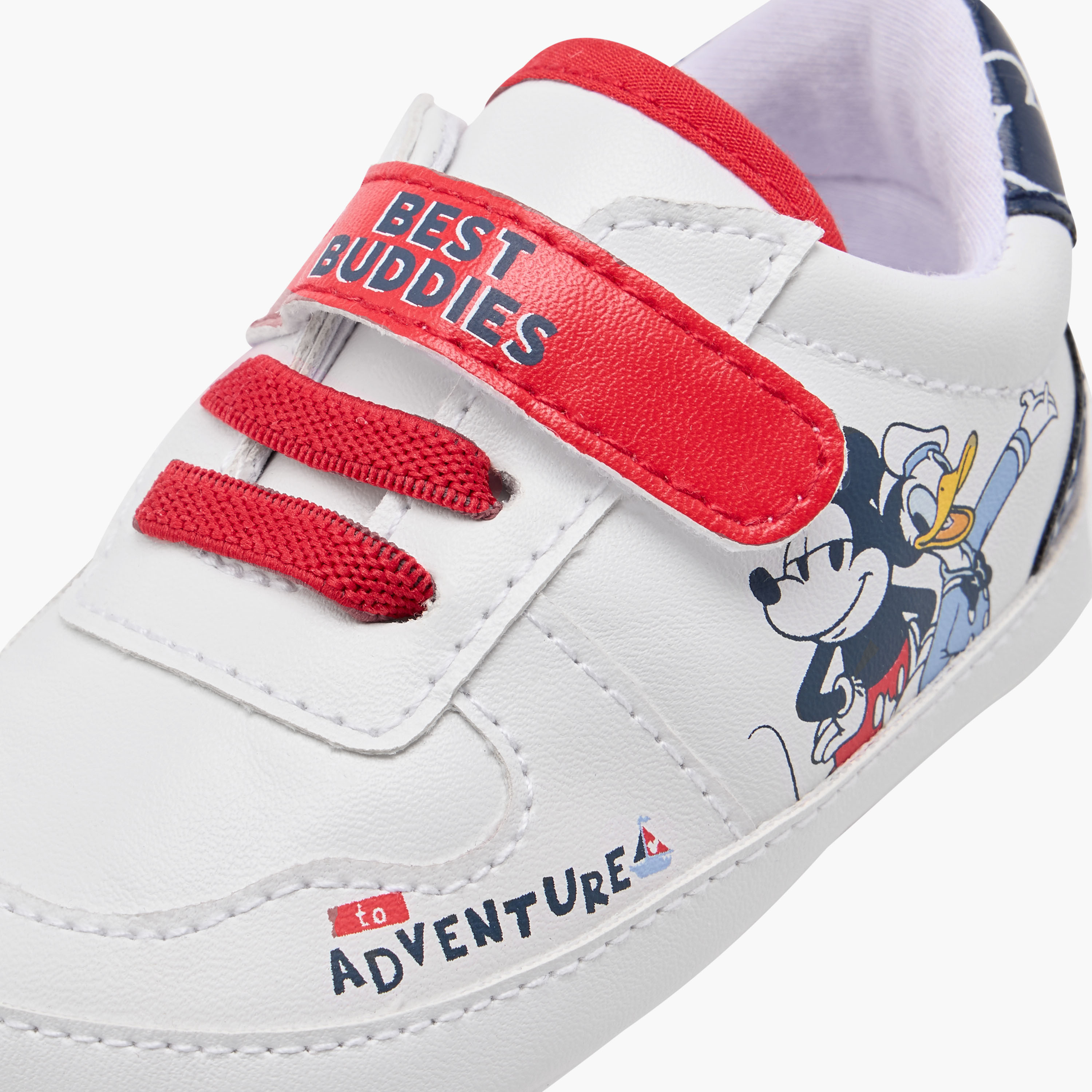 بوت بطبعات ميكي ماوس وديزي داك بشريط إغلاق لاصق من جونيورز-baby-boys-shoes-closedshoes-image-4