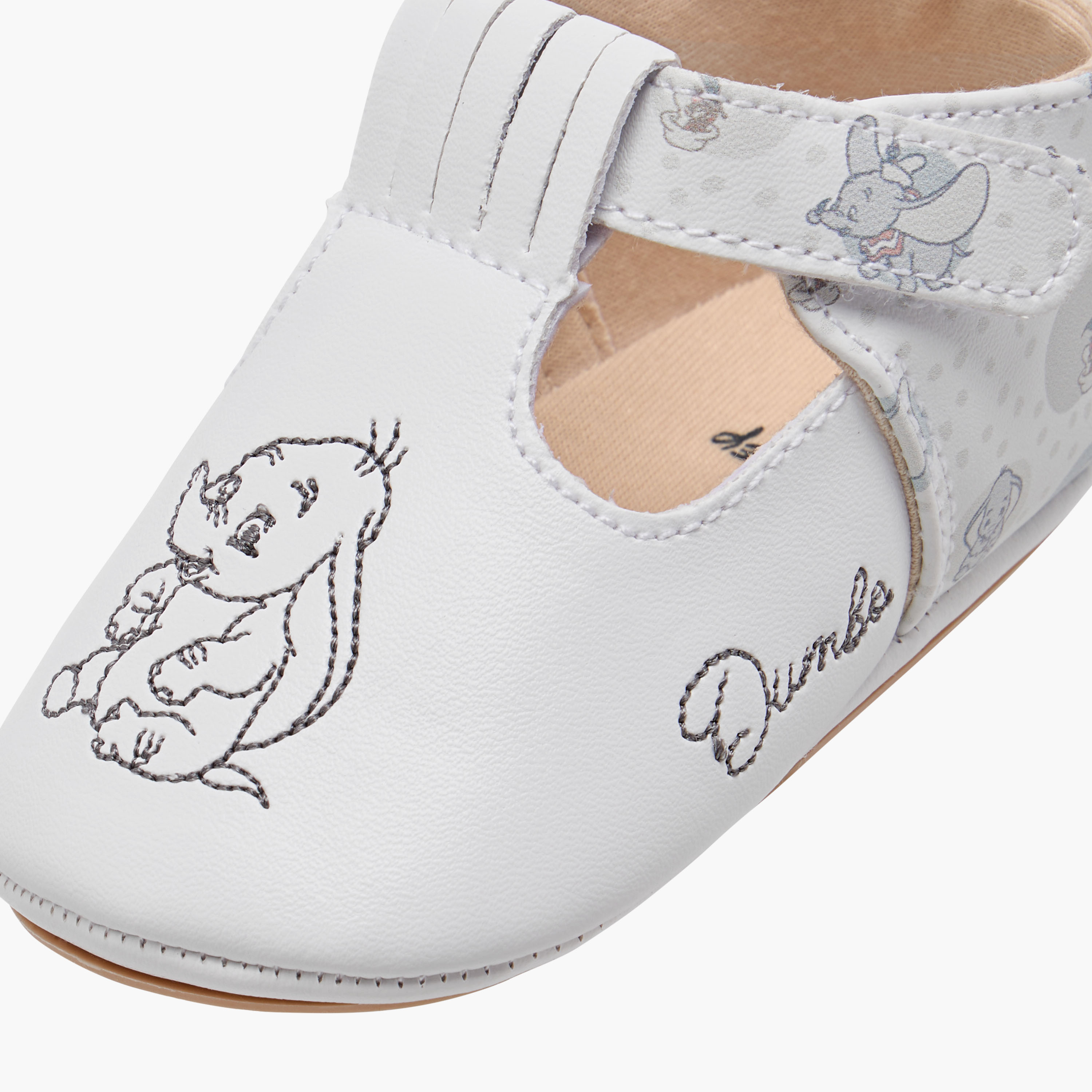Giggles Bow Accent Booties with Hook and Loop Closure-baby-girls-shoes-closedshoes-image-4
