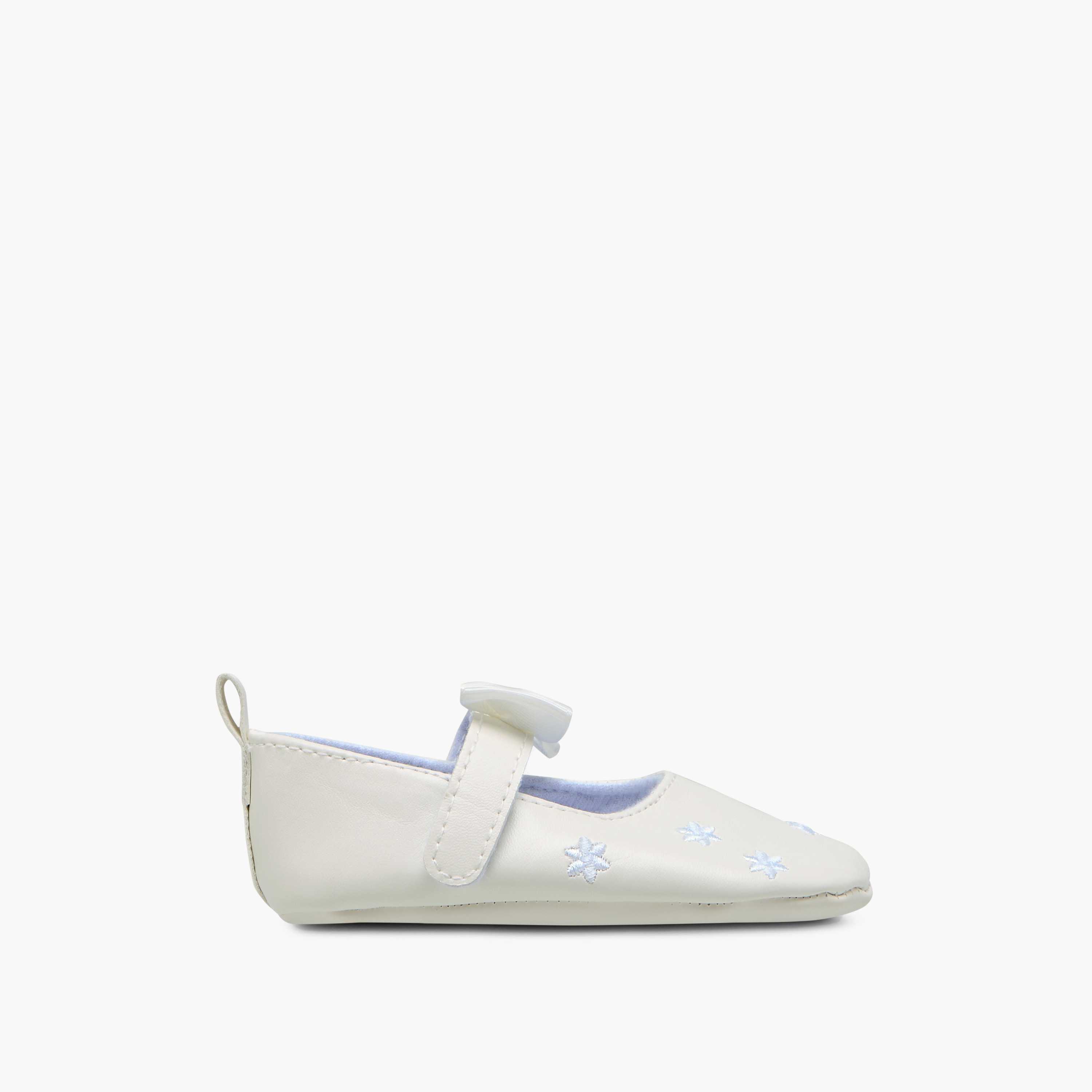 حذاء بوت بزينة فيونطة وشريط إغلاق لاصق من جونيورز-baby-girls-shoes-closedshoes-image-3