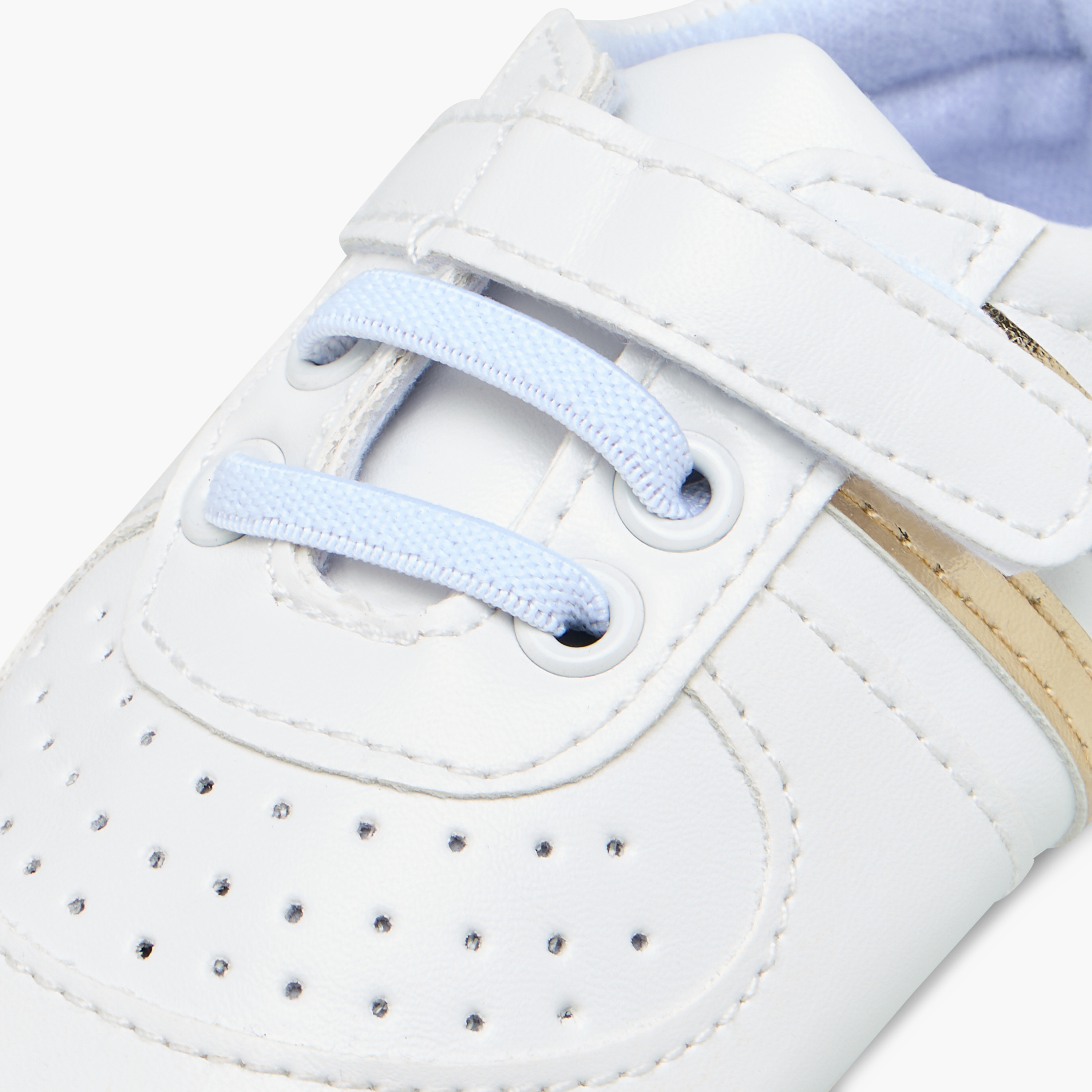 Juniors Panelled Booties with Hook and Loop Closure-baby-boys-shoes-closedshoes-image-4