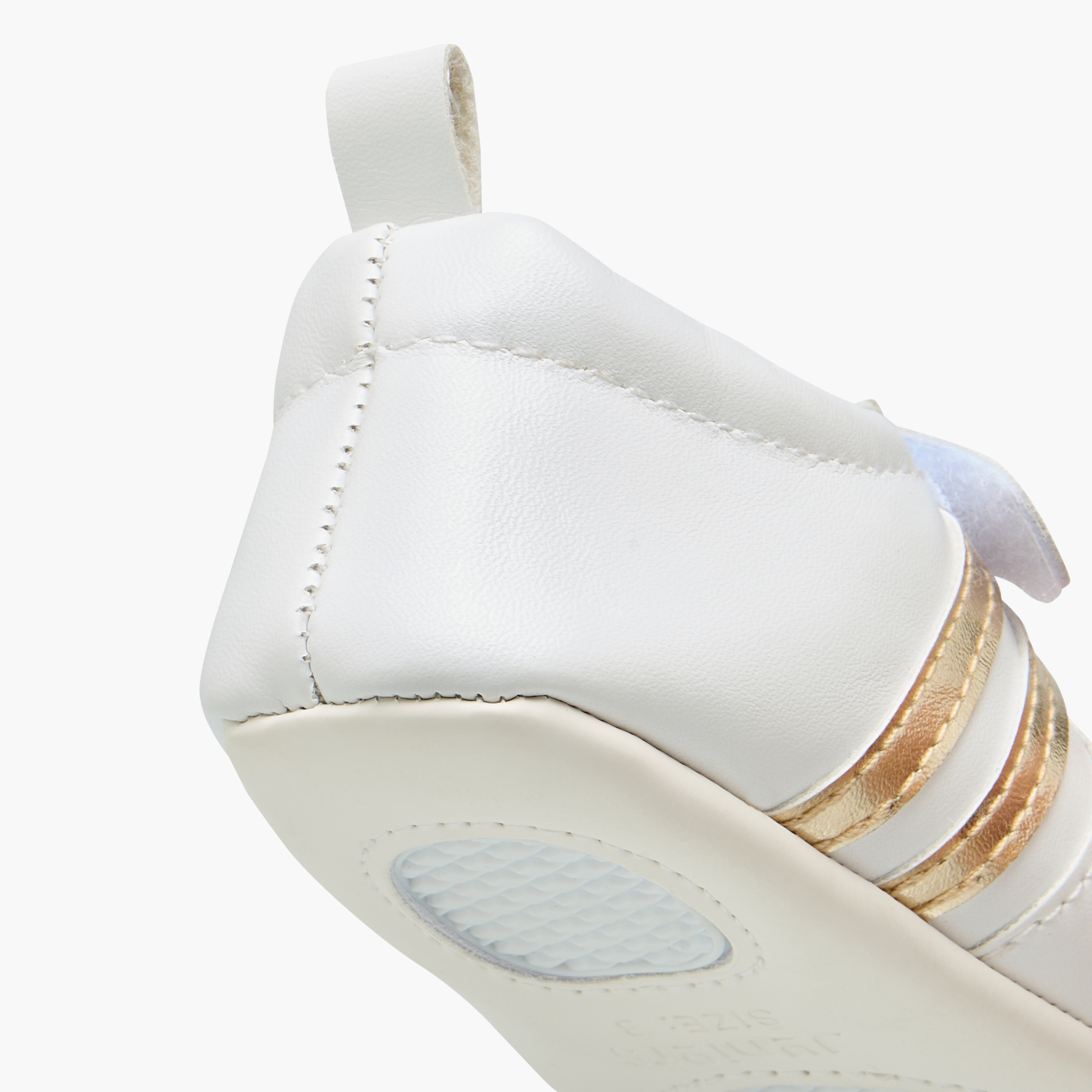 Juniors Panelled Booties with Hook and Loop Closure-baby-boys-shoes-closedshoes-image-5